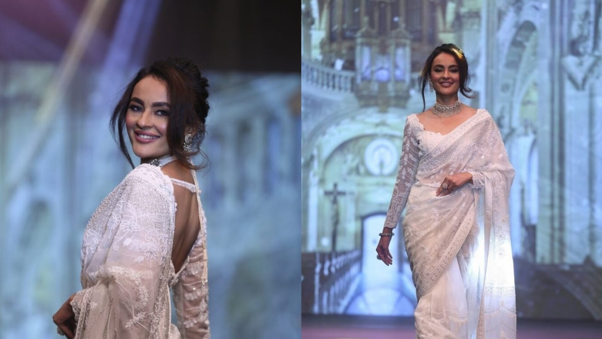 Seerat Kapoor Walks The Ramp At Lakshmi Manchu’s Charity Show, says, “It’s an honor to walk for the Teach for Change fundraiser every year”