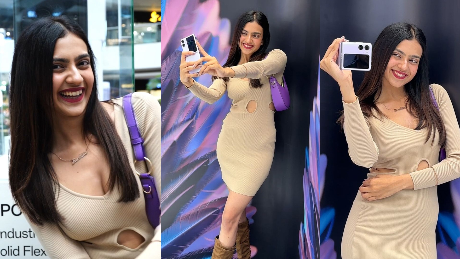 Unstoppable!! Kashika Kapoor as she collaborates with India’s biggest mobile phone brand for their new campaign