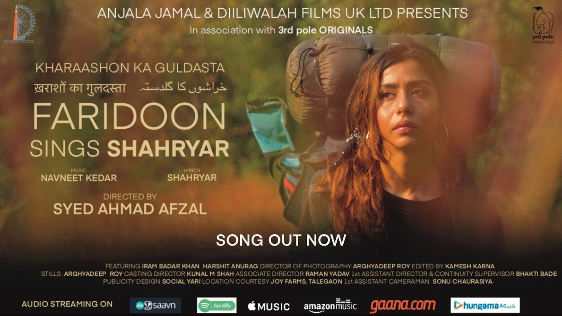 Watch: The melodious track ‘Kharaashon Ka Guldasta’ song out now, by Faridoon Shahryar, directed by Laal Rang Director Syed Ahmad Afzal