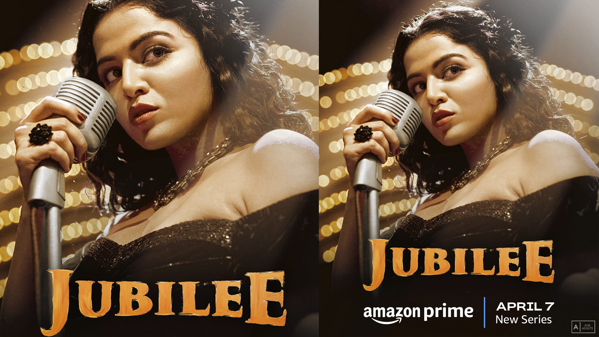 Wamiqa Gabbi as ‘Niloufer Qureshi’ dazzles in an all new poster of the Amazon Original series Jubilee