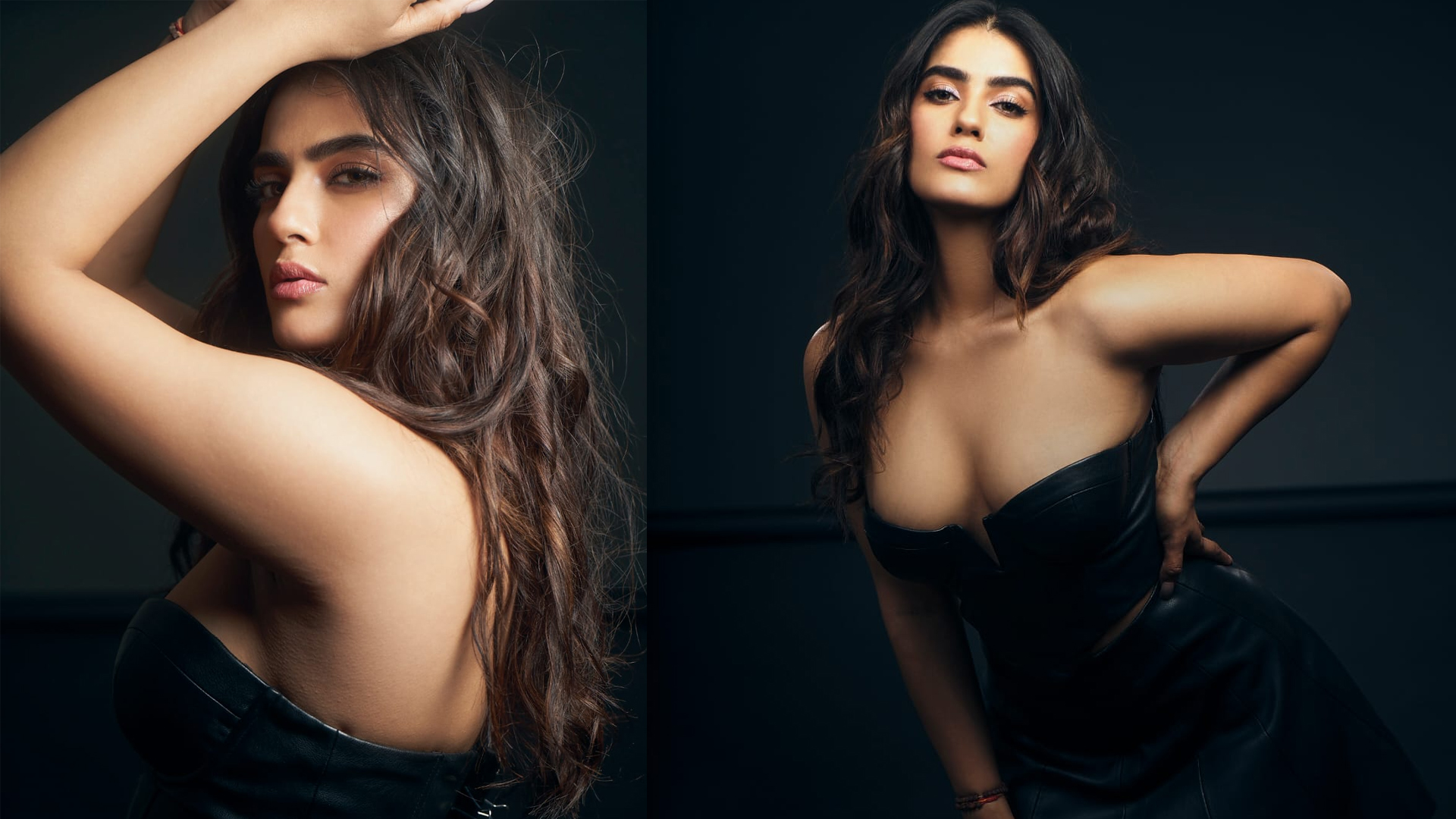 Kavya Thapar Looks scintillating in a Black Dress in her latest photoshoot