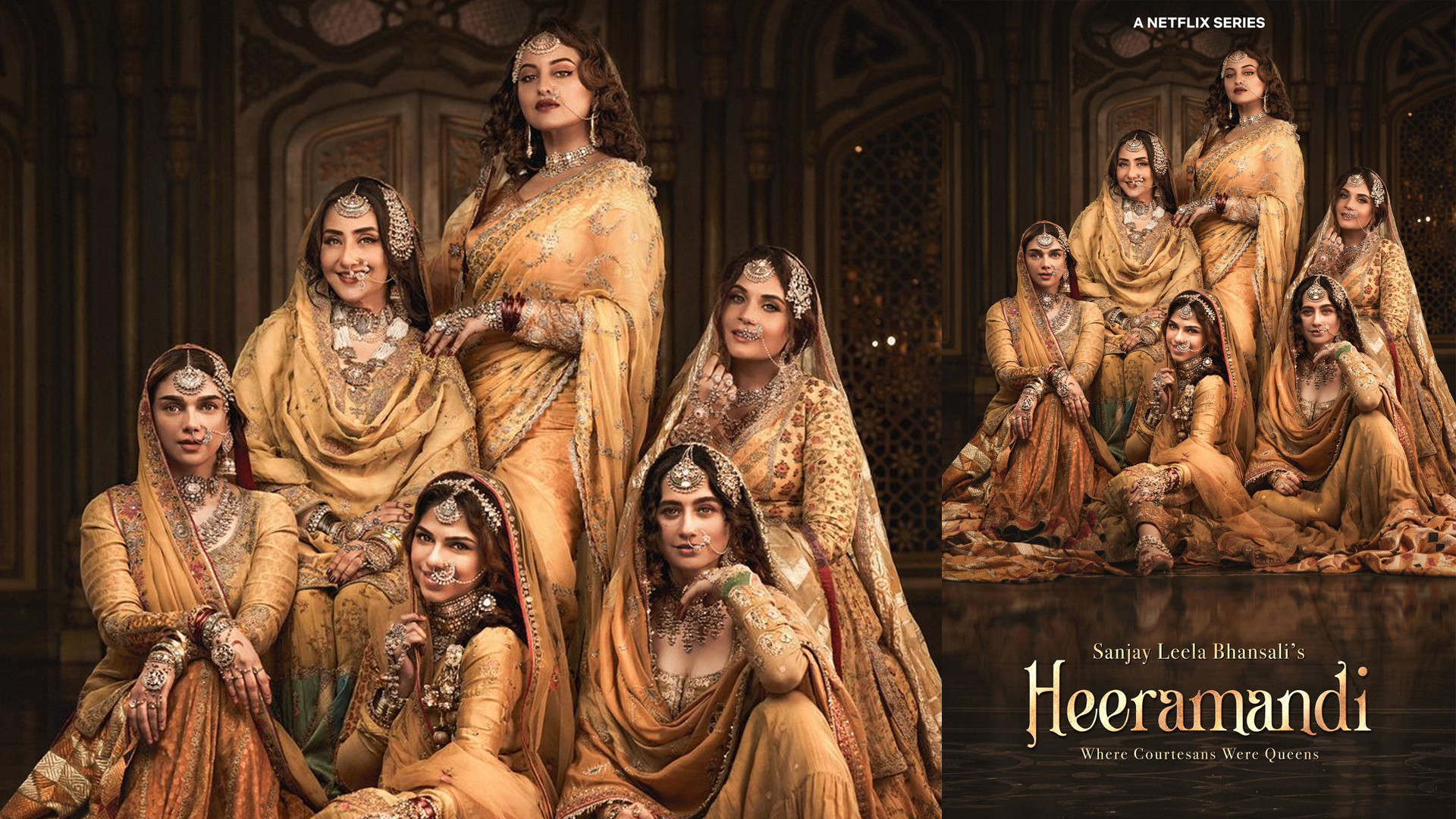 Sanjay Leela Bhansali’s Heeramandi set is constructed over a humongous area of 1,60,000 sq ft.