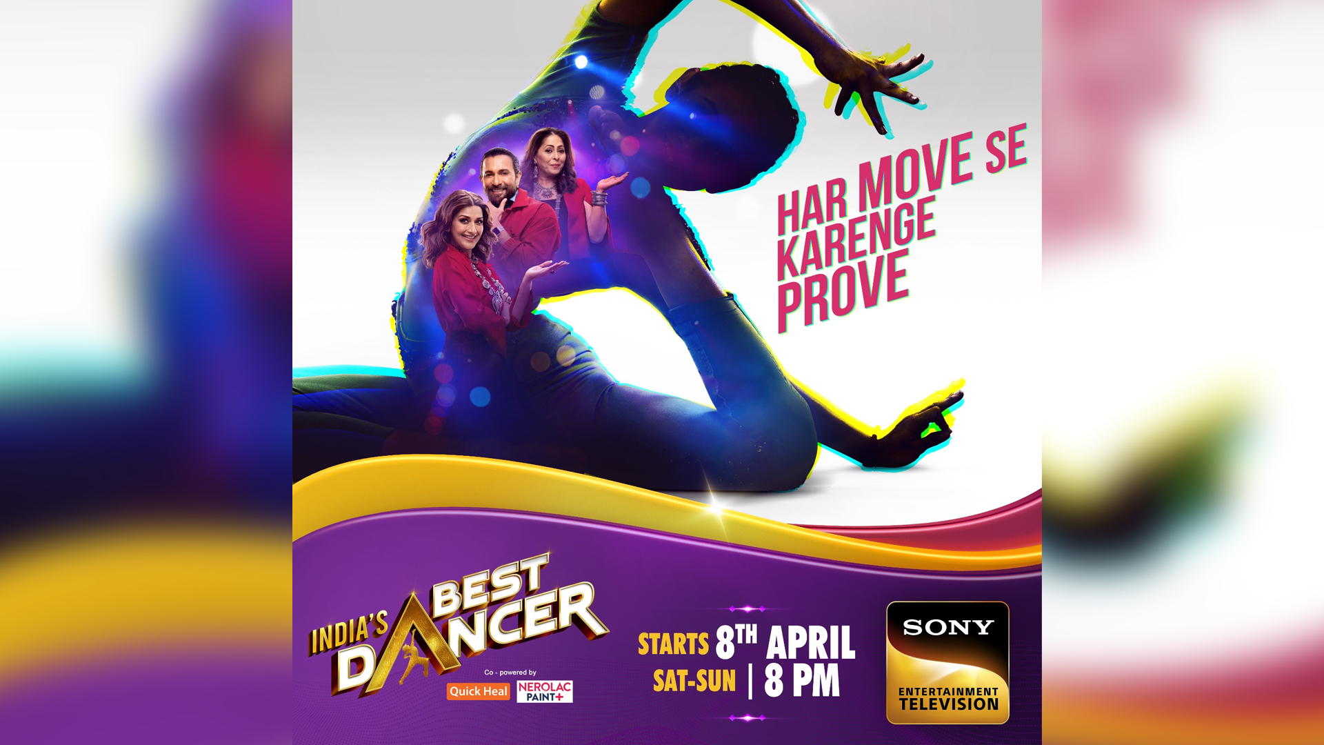 Incredible talent, Electrifying dance moves – Ab #HarMoveSeKarengeProve! Sony Entertainment Television returns with the third season of its homegrown dance reality show – India’s Best Dancer