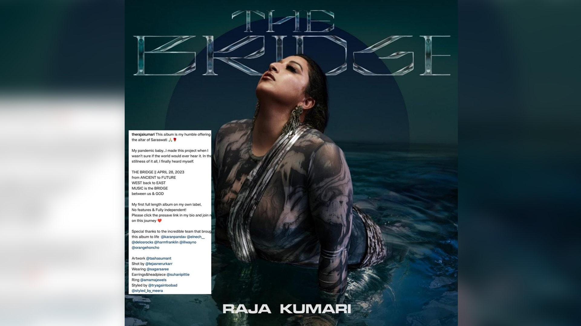 Did You Know? Raja Kumari’s Latest Album ‘The Bridge’ Is A Pandemic Baby