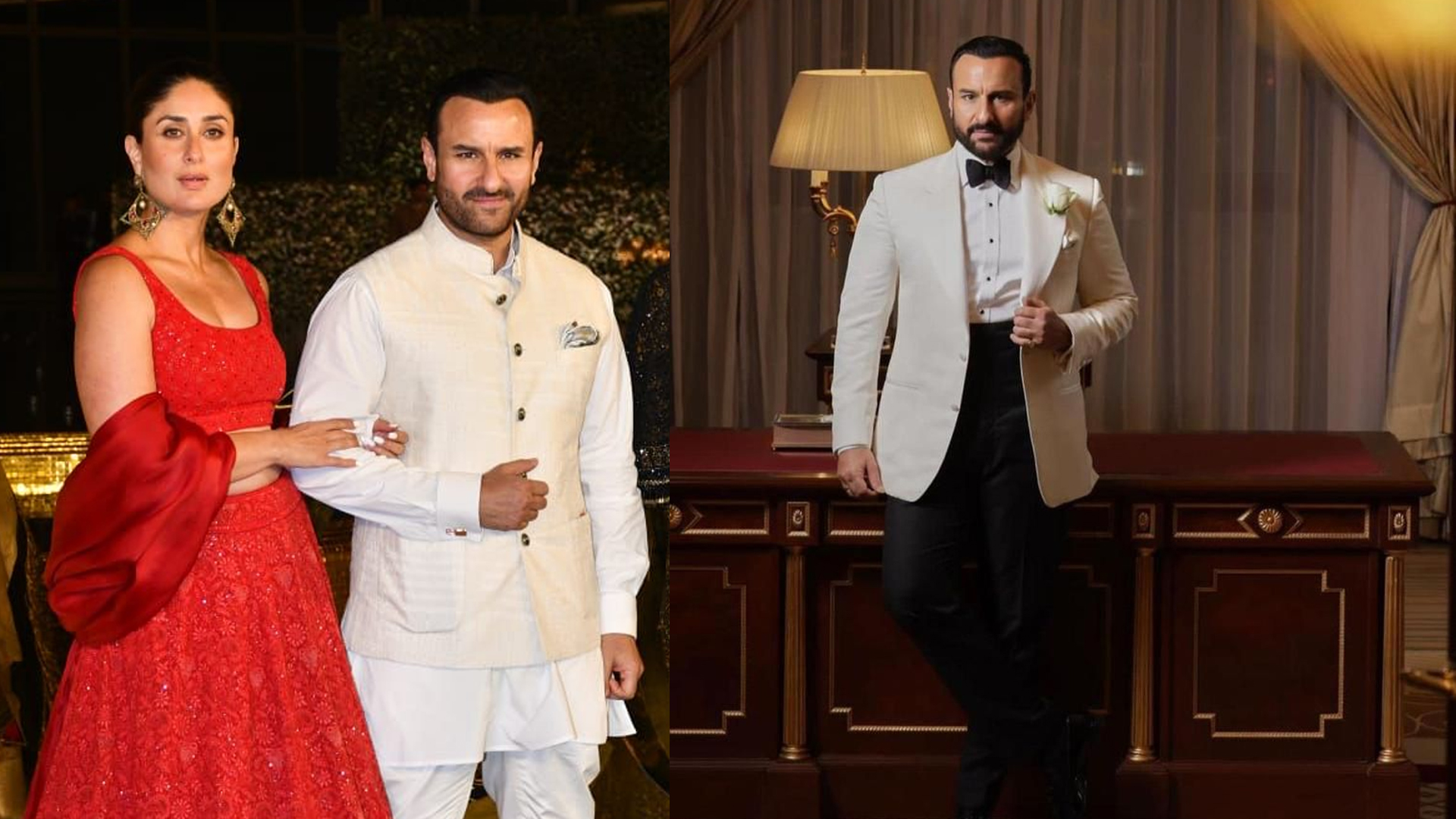 The Royal Nawab – Saif Ali Khan always impresses in the classic Bandhgala and kurta combination !