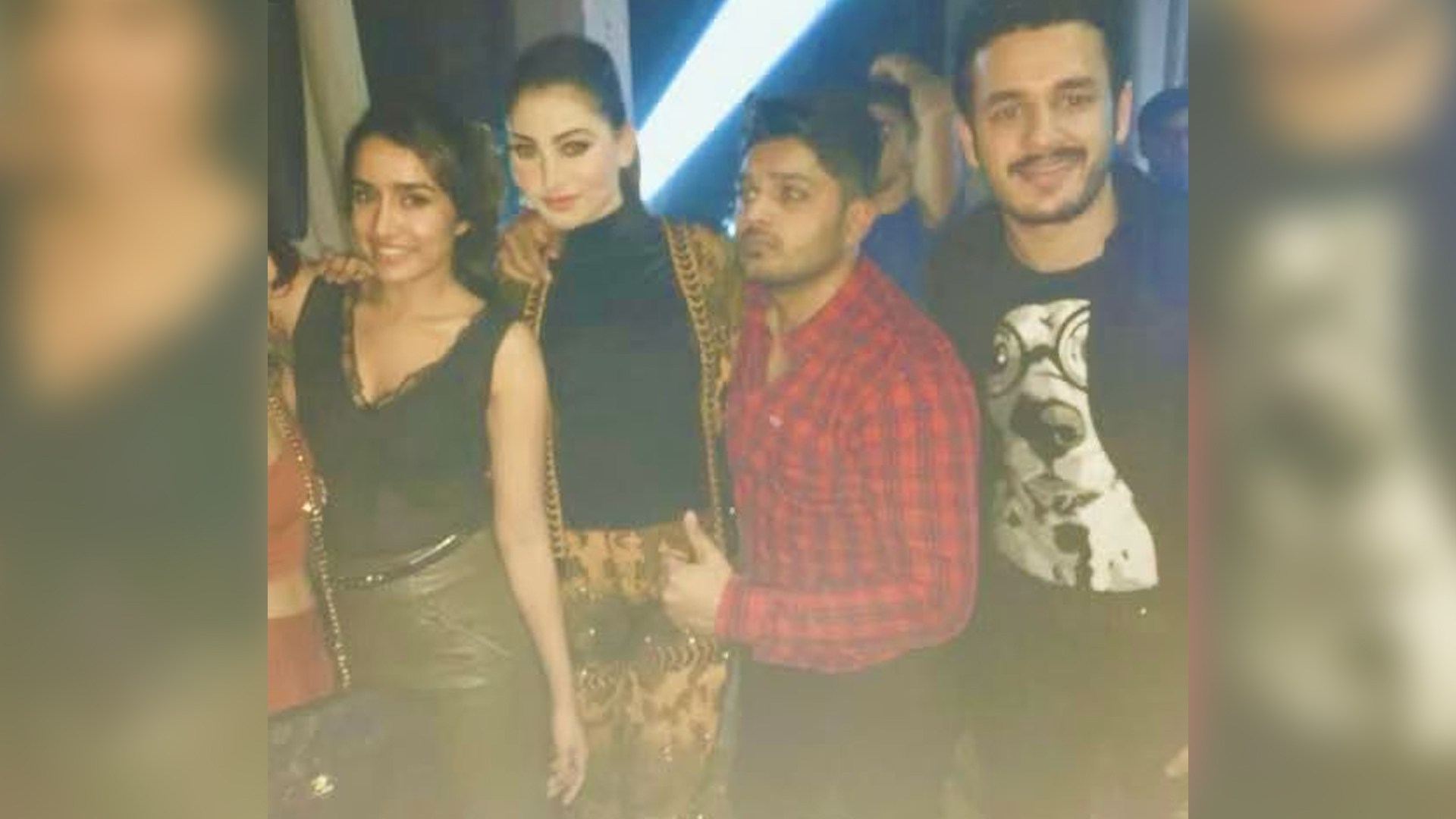 Urvashi Rautela and Akhil Akkineni’s 7 year old pic from Shraddha Kapoor’s birthday party goes viral-Check out their cute throwback picture now!