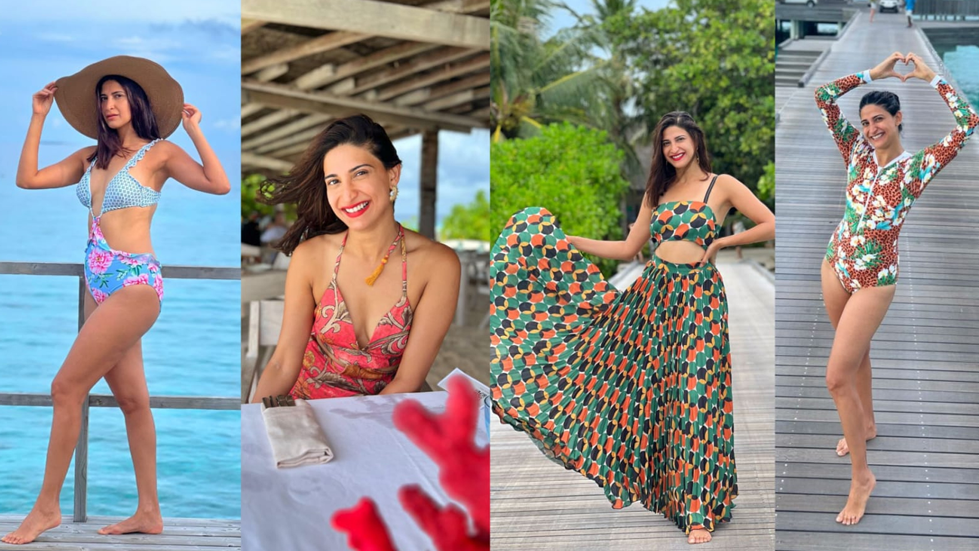 Aahana Kumra had a blissful birthday with the sun, sand and the sea in the Maldives