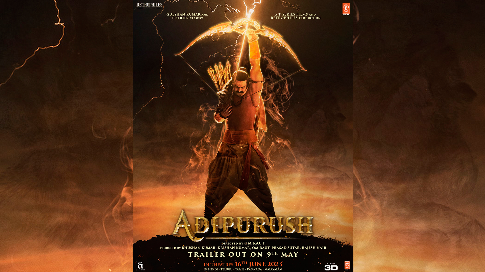 Adipurush Trailer To Launch On 9th May