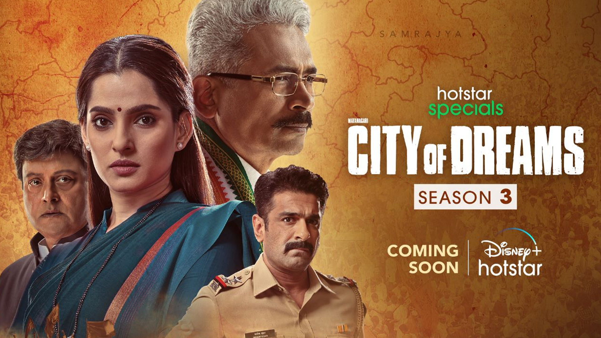 The ultimate fight for power: Disney+ Hotstar announces the third season of its popular series, City Of Dreams