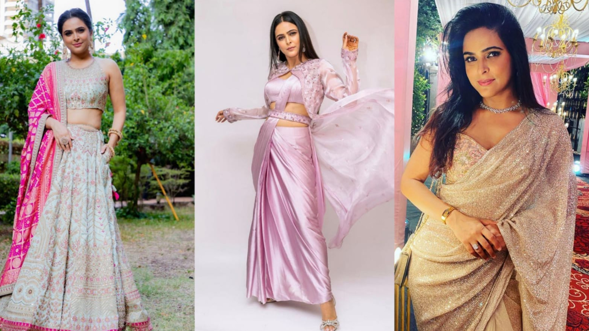 Madhurima Tuli Creates Fashion Trends This Wedding season with her Ethnic Looks