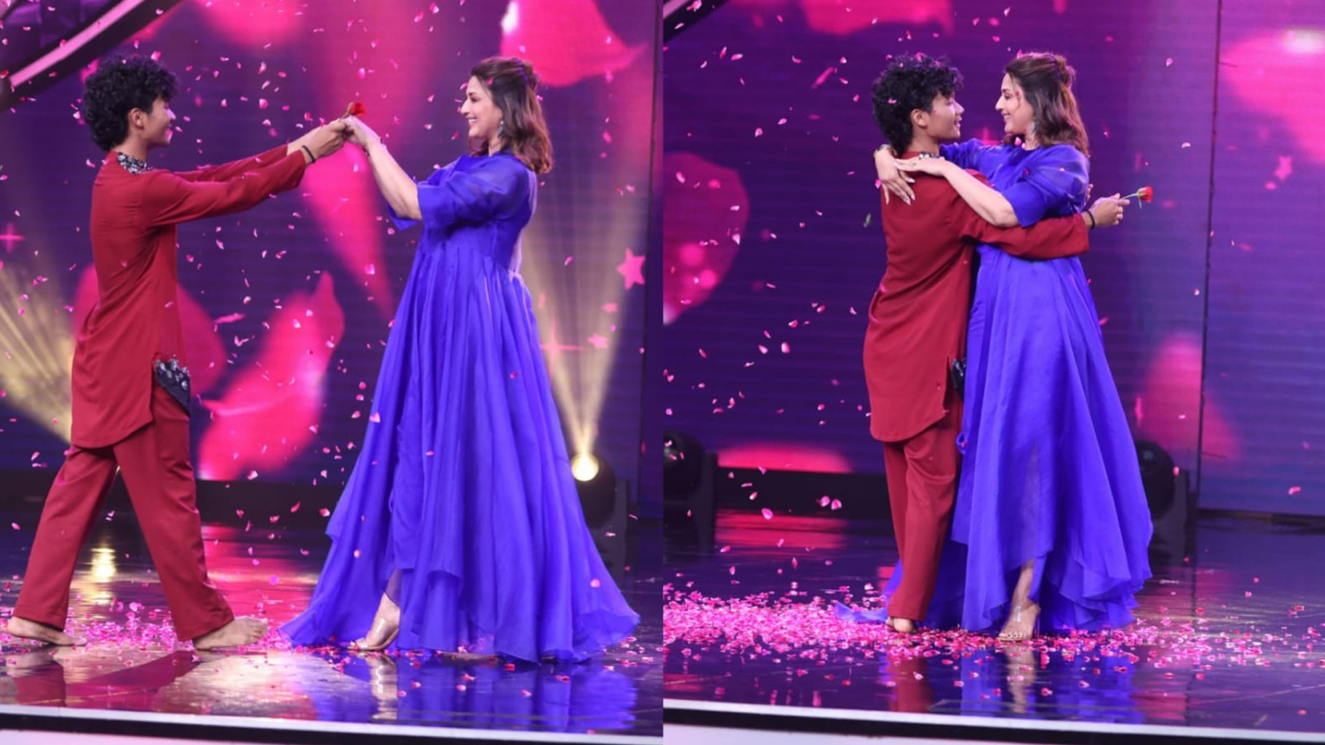 Samarpan Lama woos judge Sonali Bendre in Marathi on Sony Entertainment Television’s India’s Best Dancer 3!