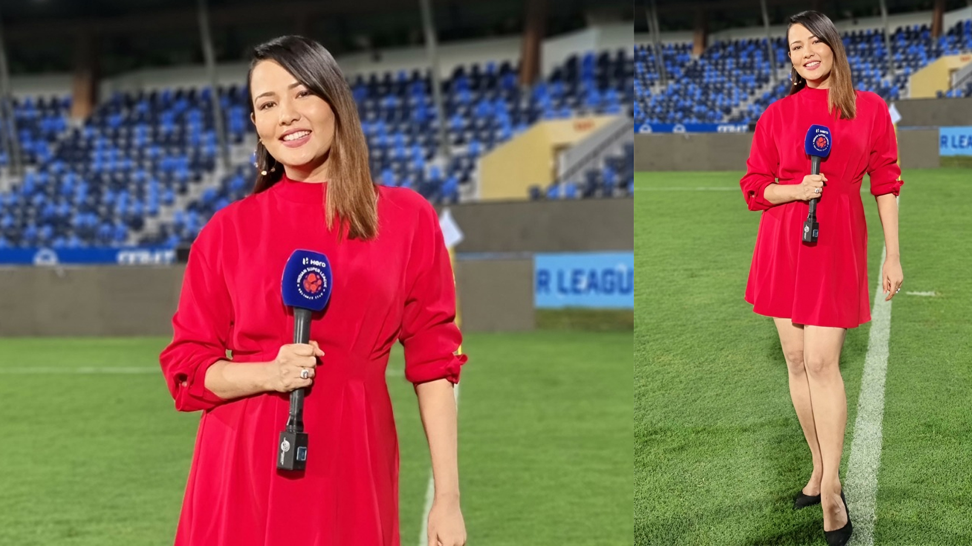 Sagarika Chhetri is the perfect blend for sports and Bollywood anchoring and she has the right balance for it