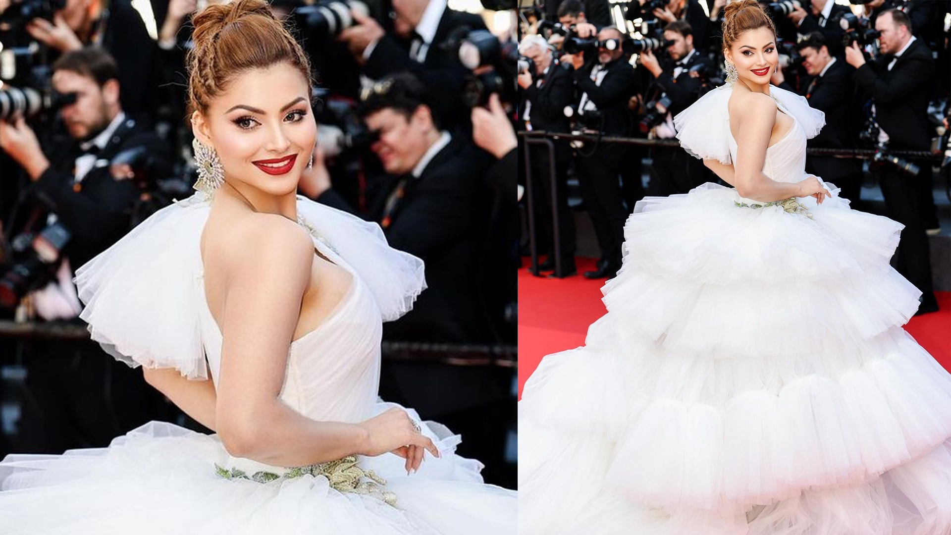 Urvashi Rautela Gets Angry As Fans Pronounces Her Surname Wrong Actress says, “Words have meaning & surnames have blessings at IPL 2023 match”