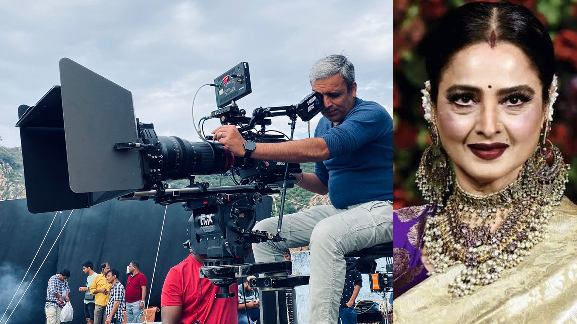 “Apart from being a legend, she has the heart of an eighteen-year-old. Rekhaji is a director’s dream actress”, shares director Siddharth Jenna, who directed legendary actress Rekha in the promo of Ghum Hain Kisikey Pyaar Meiin.