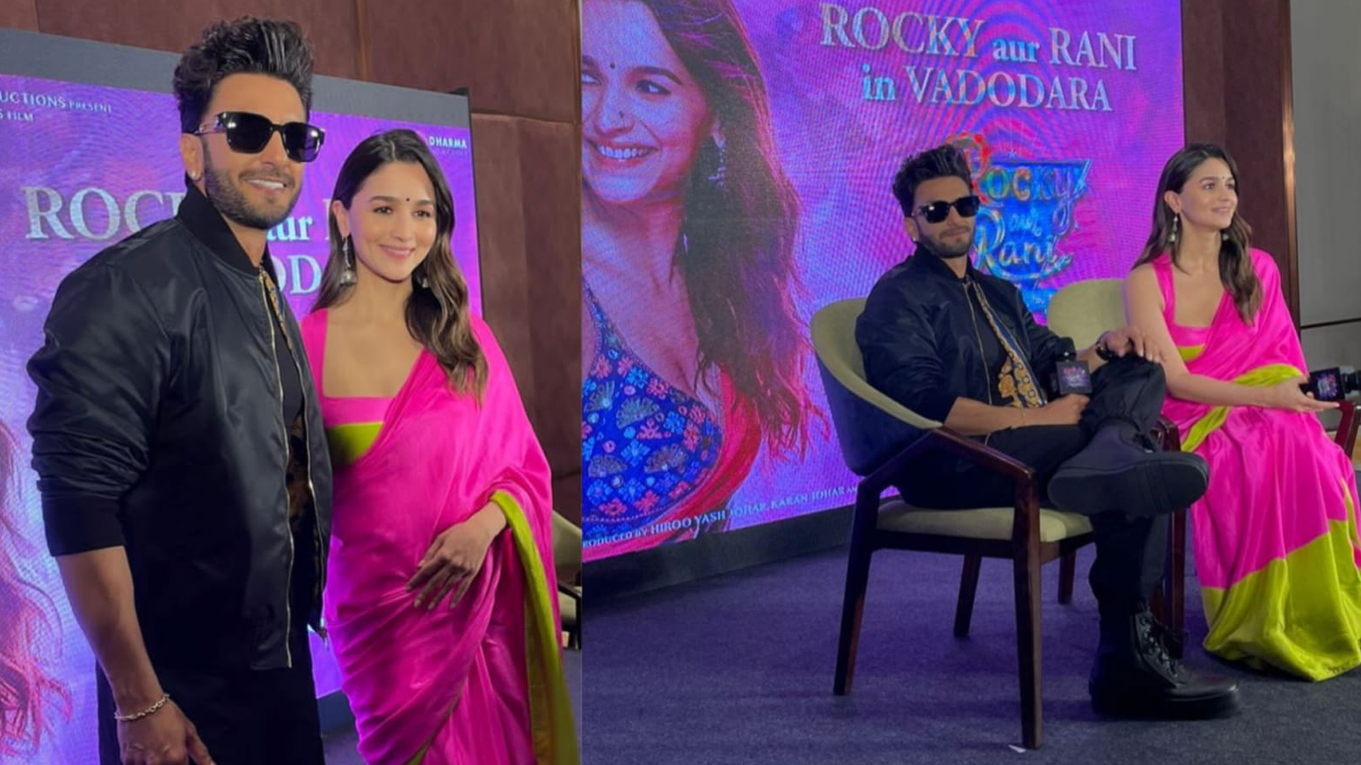 Ranveer Singh and Alia Bhatt Set Vadodara Ablaze with Rocky and Rani Ki Kahani Promotions!