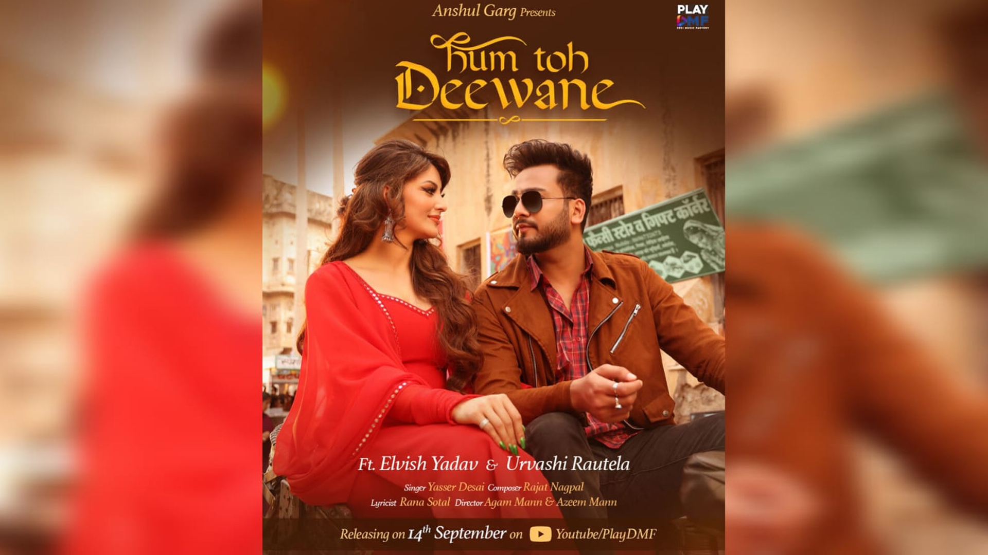 Witness The Love Anthem Of The Year With Urvashi Rautela and Elvish Yadav’s “Hum To Deewane”