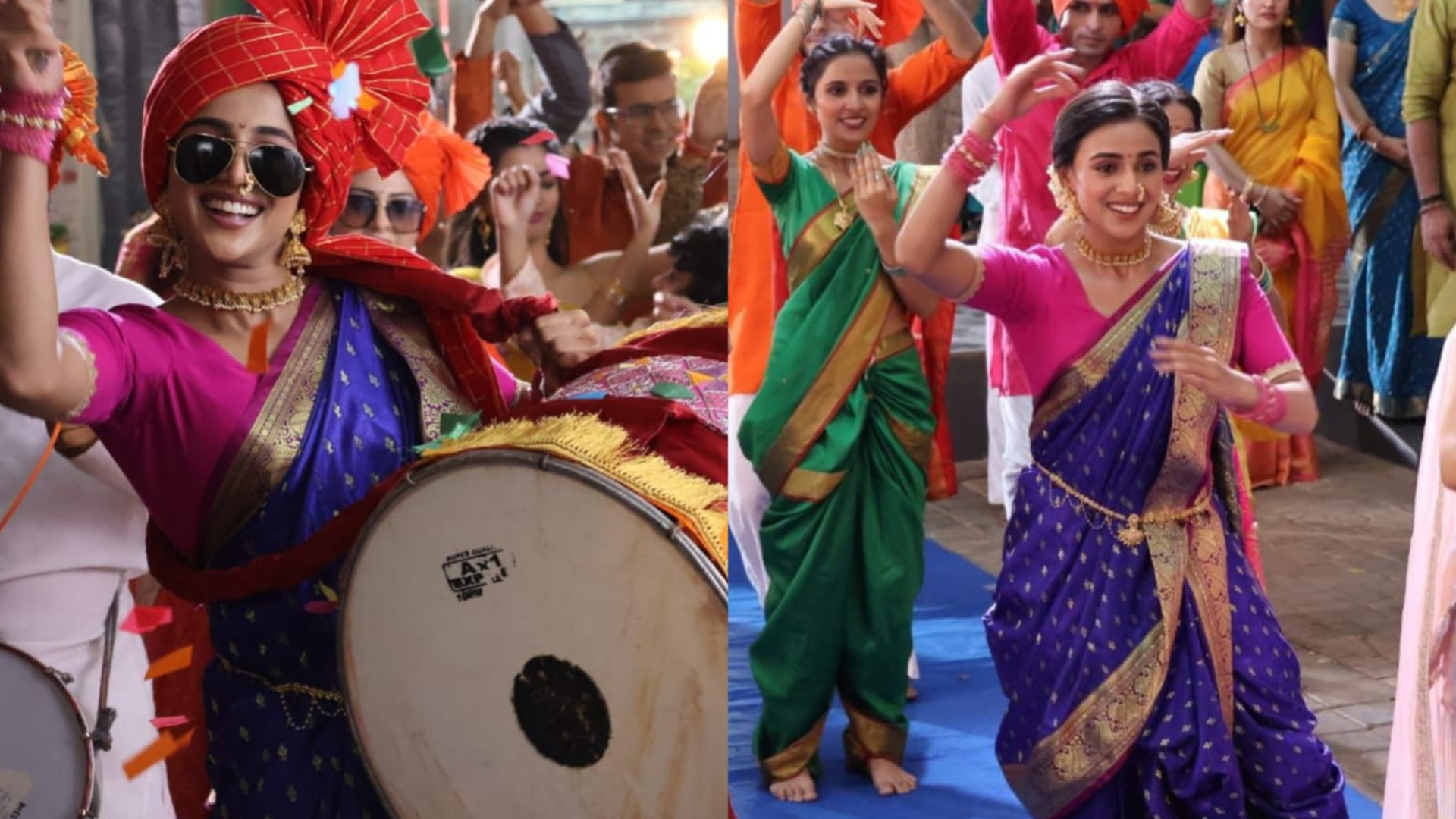 Vandana Aka Sayli Salunkhe’s Maharashtrian Elegance: A Traditional Avatar for Ganpati Aagman in ‘Baatein Kuch Ankahee Si’