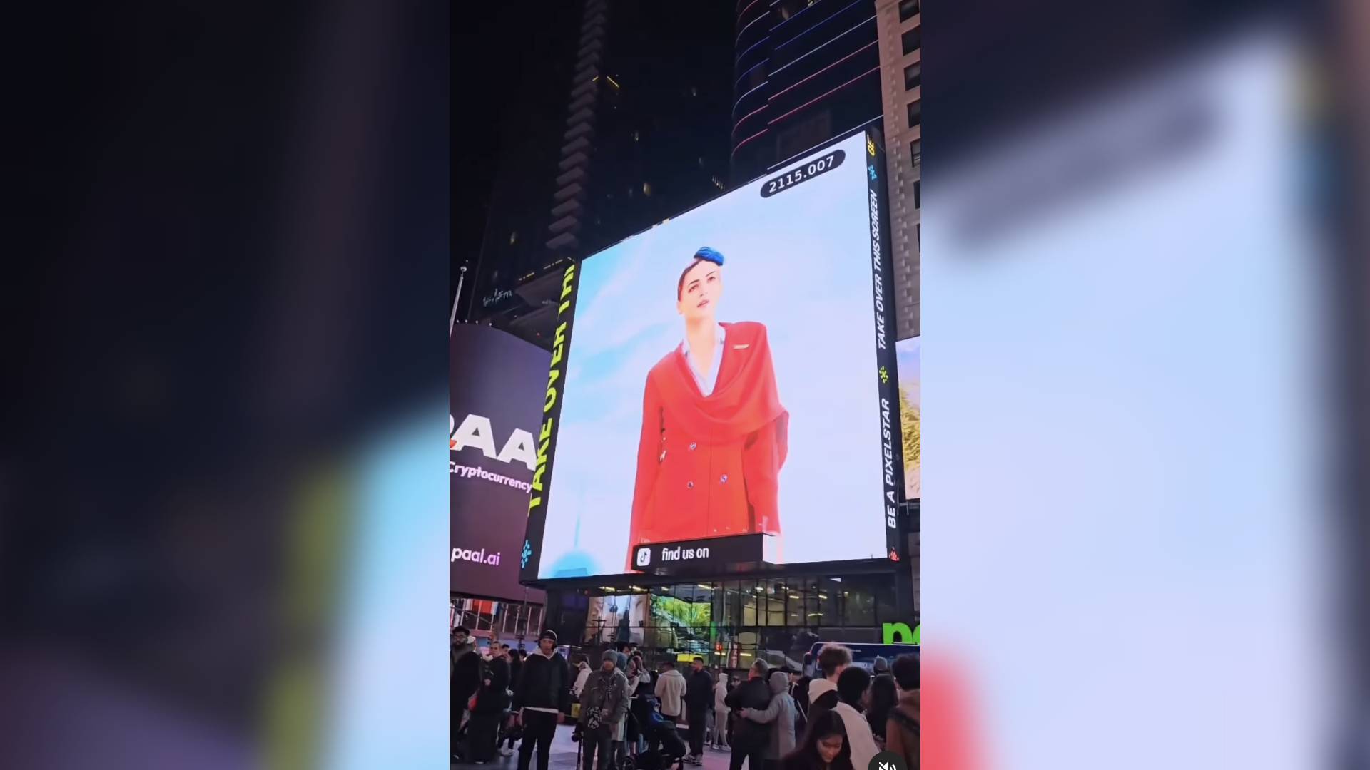 Crew takes over Times Square! Becomes the biggest opening Hindi film in North America this year!