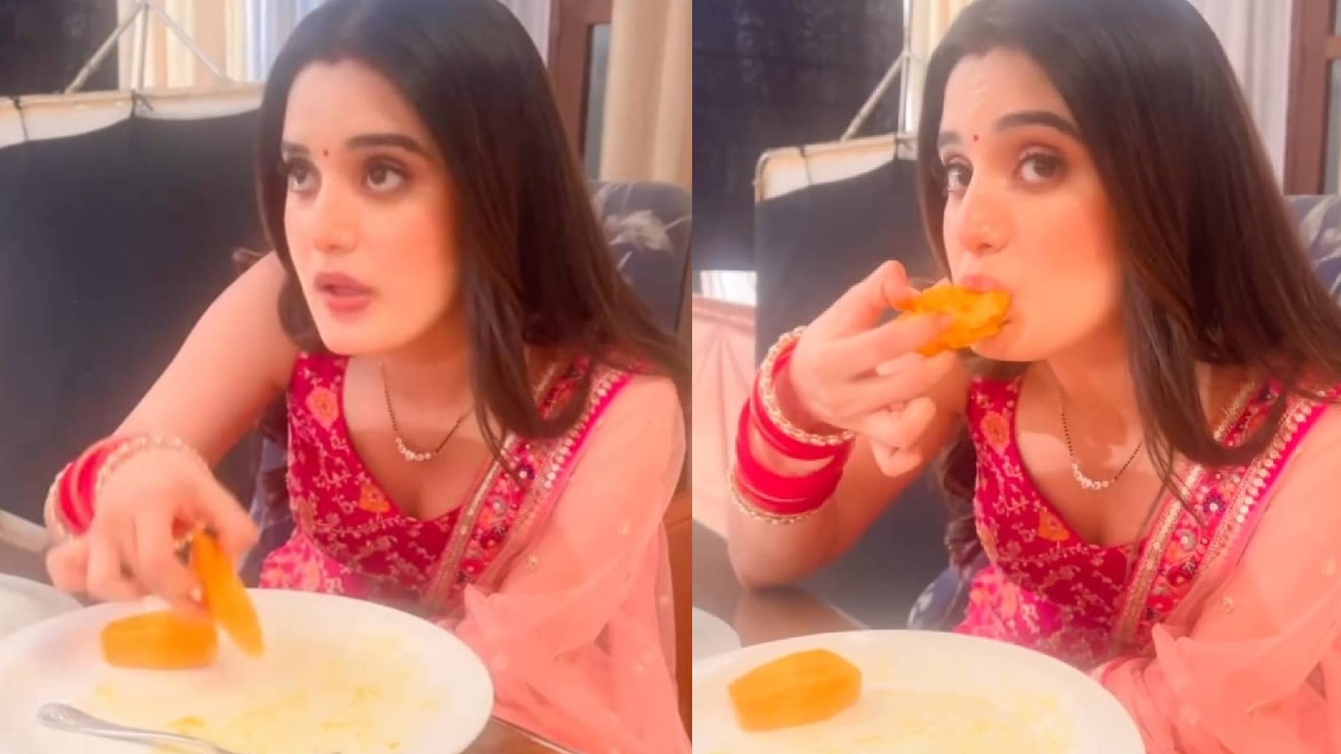 The cast of Sony SAB’s ‘Aangan Aapno Kaa’ are beating summers by hosting mango party on the sets