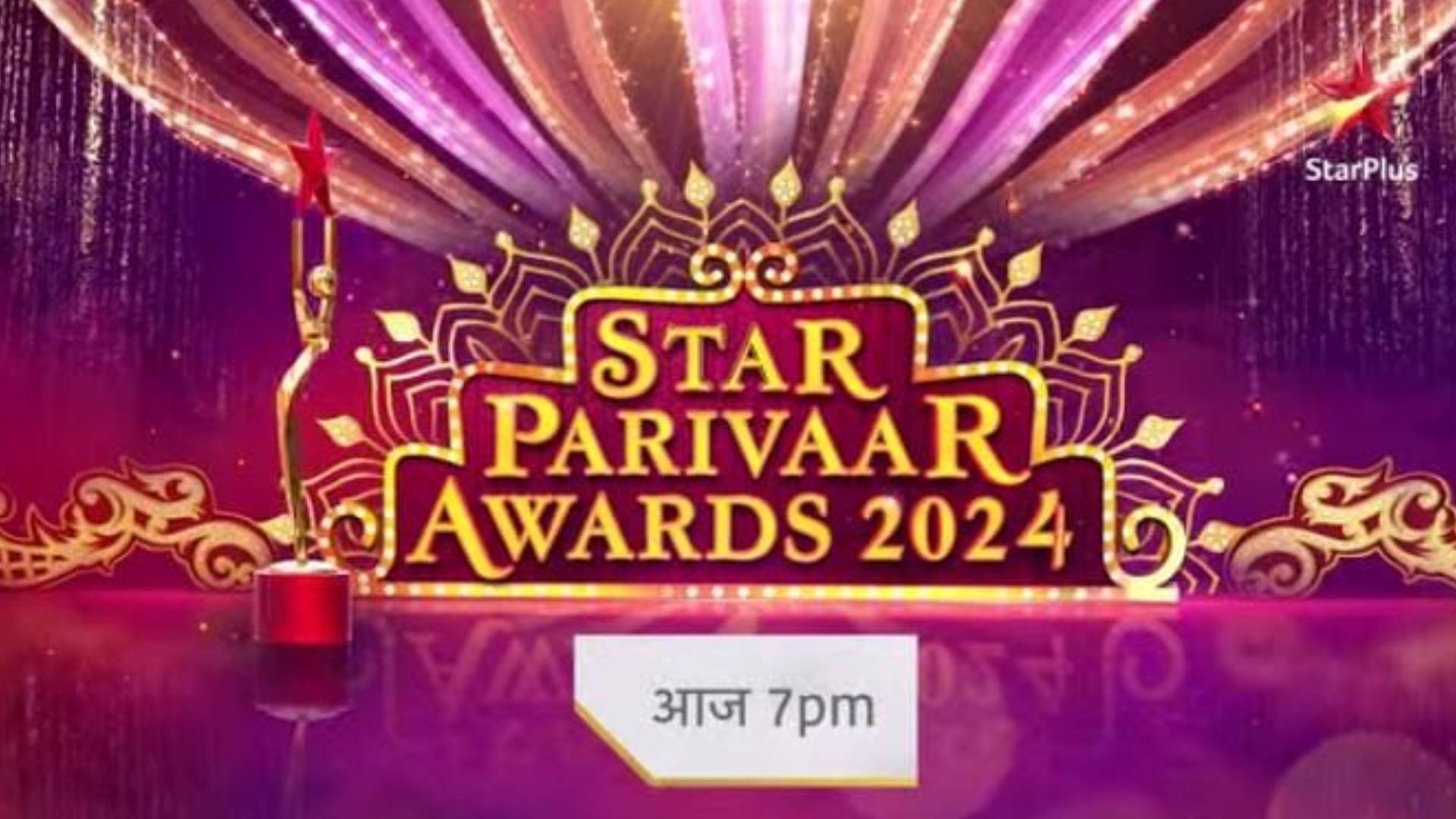 Get Ready To Experience The Biggest Wedding Of The Television In The Star Parivaar Awards 2024—The Wedding Of Sachin-Sailee Along With Numerous Engaging and Enchanting Performances Today At 7pm On Star Plus!