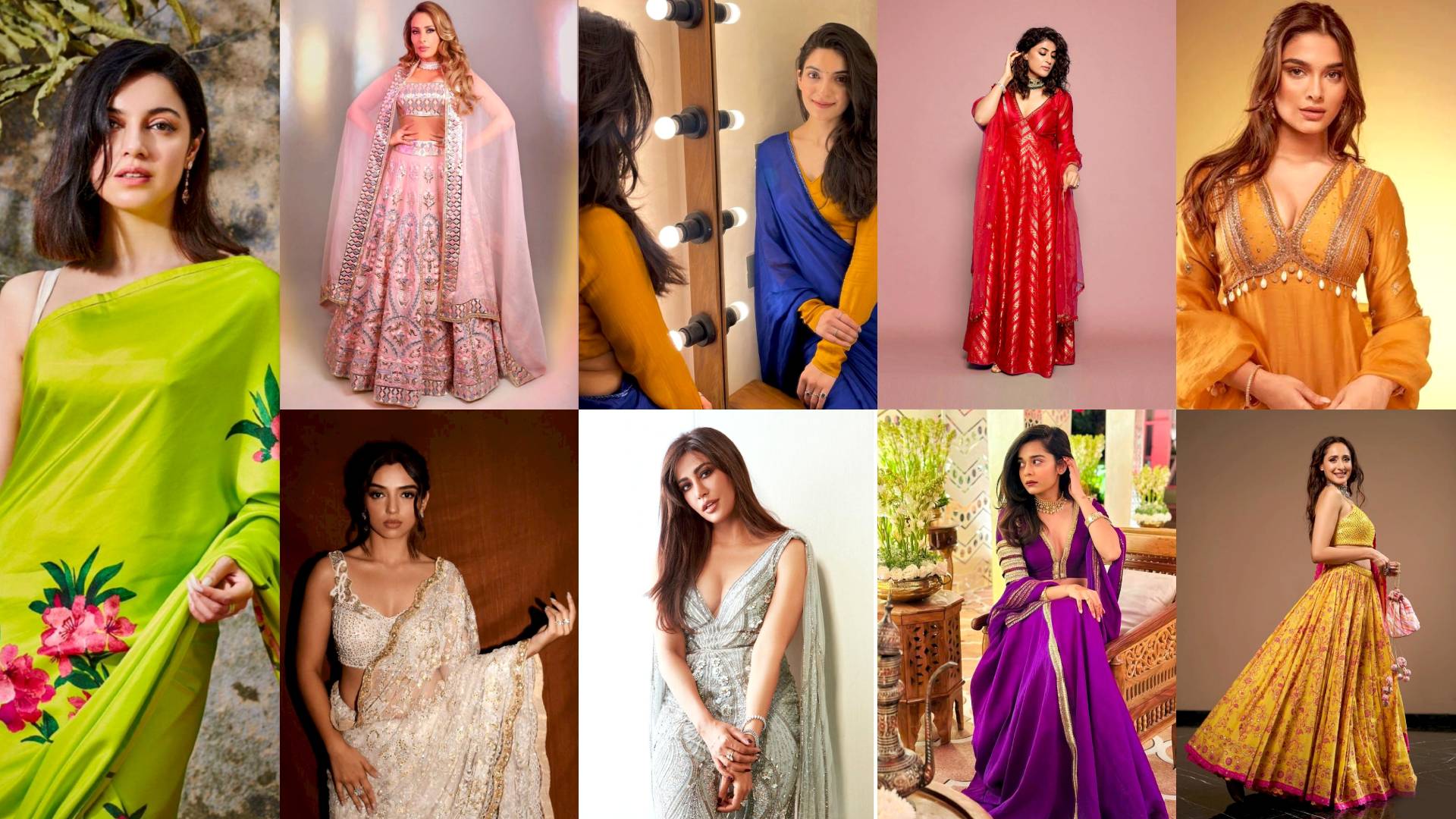 Celebrate the 9 Colors of Navratri Inspired by These 9 Bollywood Celebs Giving Navratri Fashion Inspo