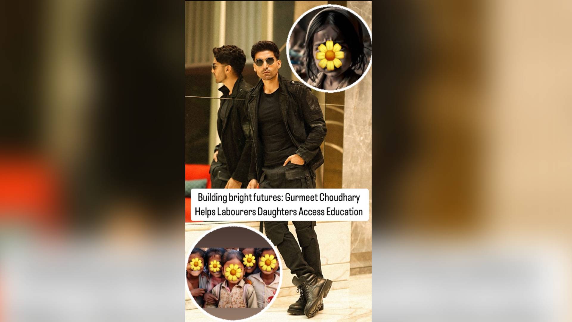 Actor Gurmeet Choudhary’s Small Step Toward Change: Championing Girls’ Education