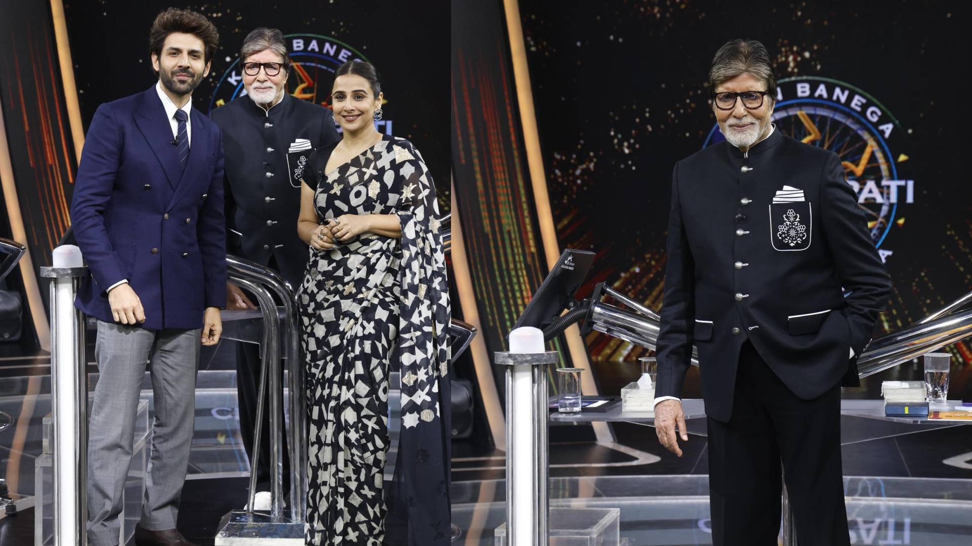 Agastya Nanda’s free meal adventure, narrated by Amitabh Bachchan leaves Vidya Balan and Kartik Aaryan in stitches on ‘Kaun Banega Crorepati 16’