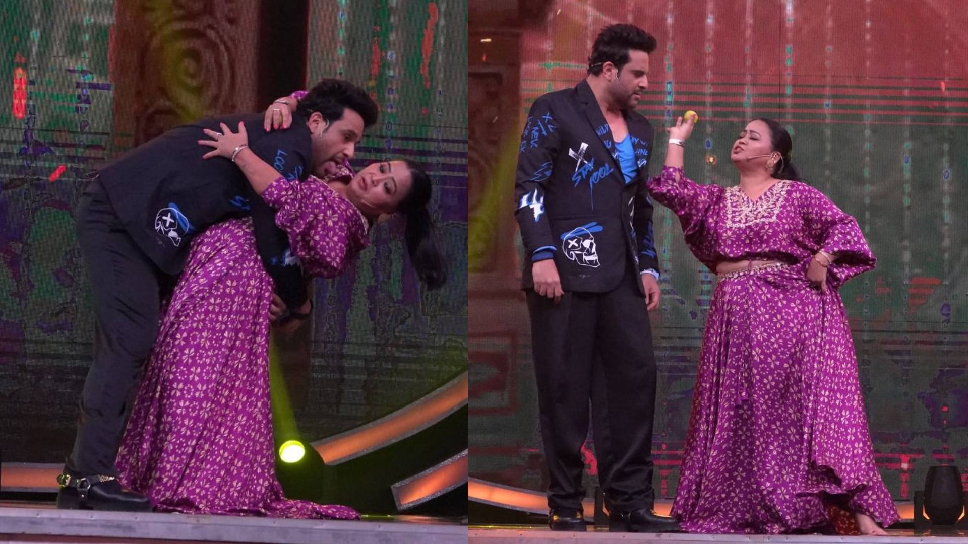 On IBD vs SD – Champions Ka Tashan, Krushna and Bharti turn contestants, own the stage with their dance routine!