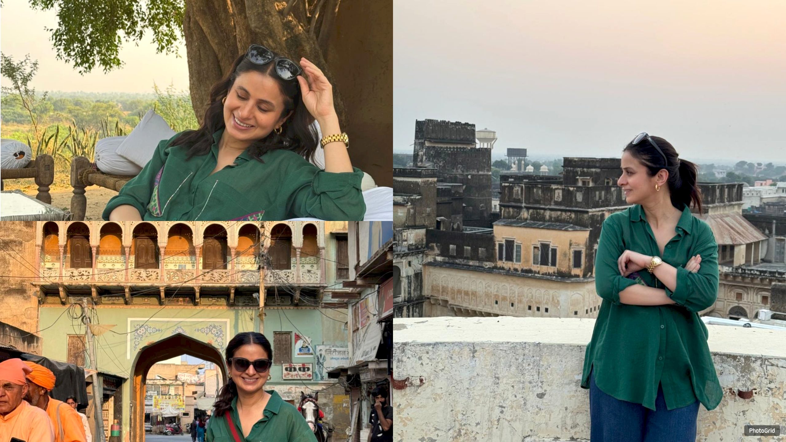 Jaipur is the perfect blend of chaos and serenity.” says Rasika Dugal