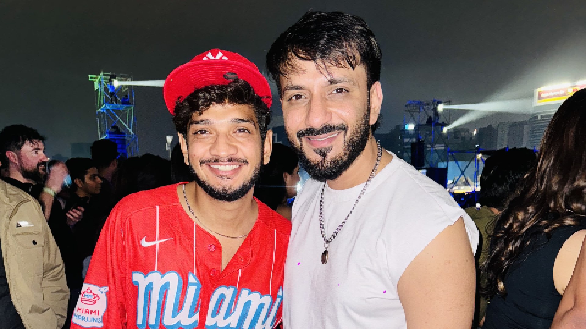 DJ Ali Merchant Reunites With Munawar Faruqui at Karan Aujla’s Concert in Mumbai