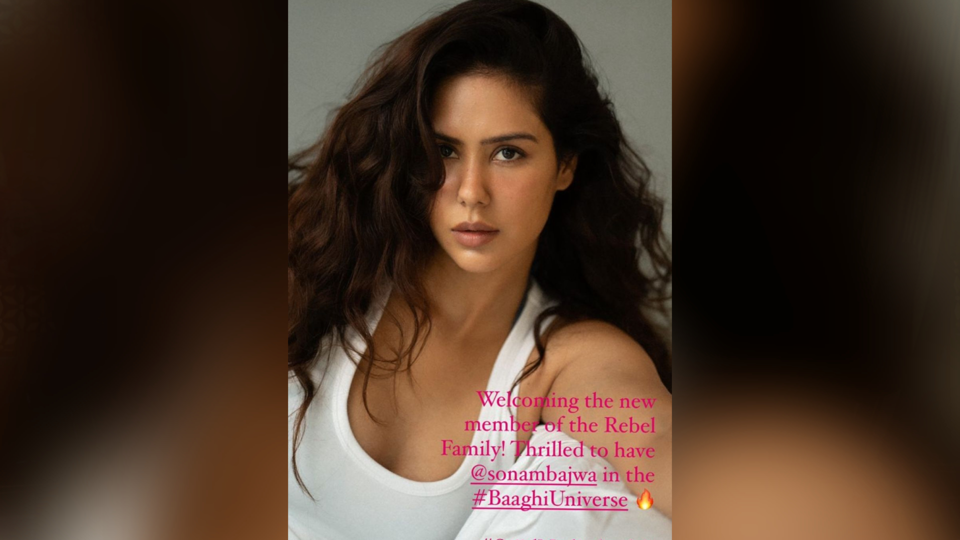 Sonam Bajwa Joins The Baaghi Universe, Announced As The Leading Lady Of Baaghi 4