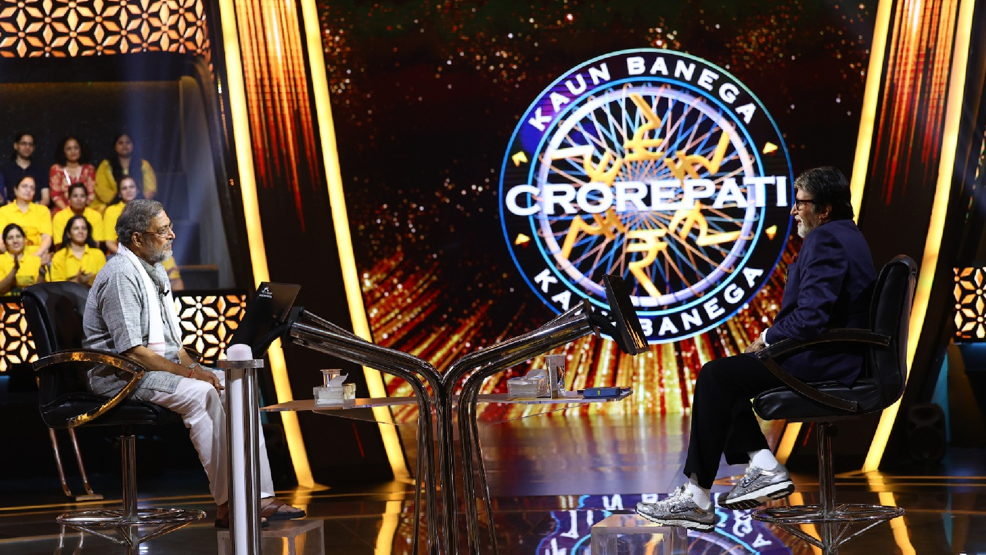 On Kaun Banega Crorepati 16, Nana Patekar Tells Amitabh Bachchan About the Peace and Contentment of Village Life, saying, “Main gaonkheda ka hu, aur wahin ka rahunga, wahin accha lagta hai”