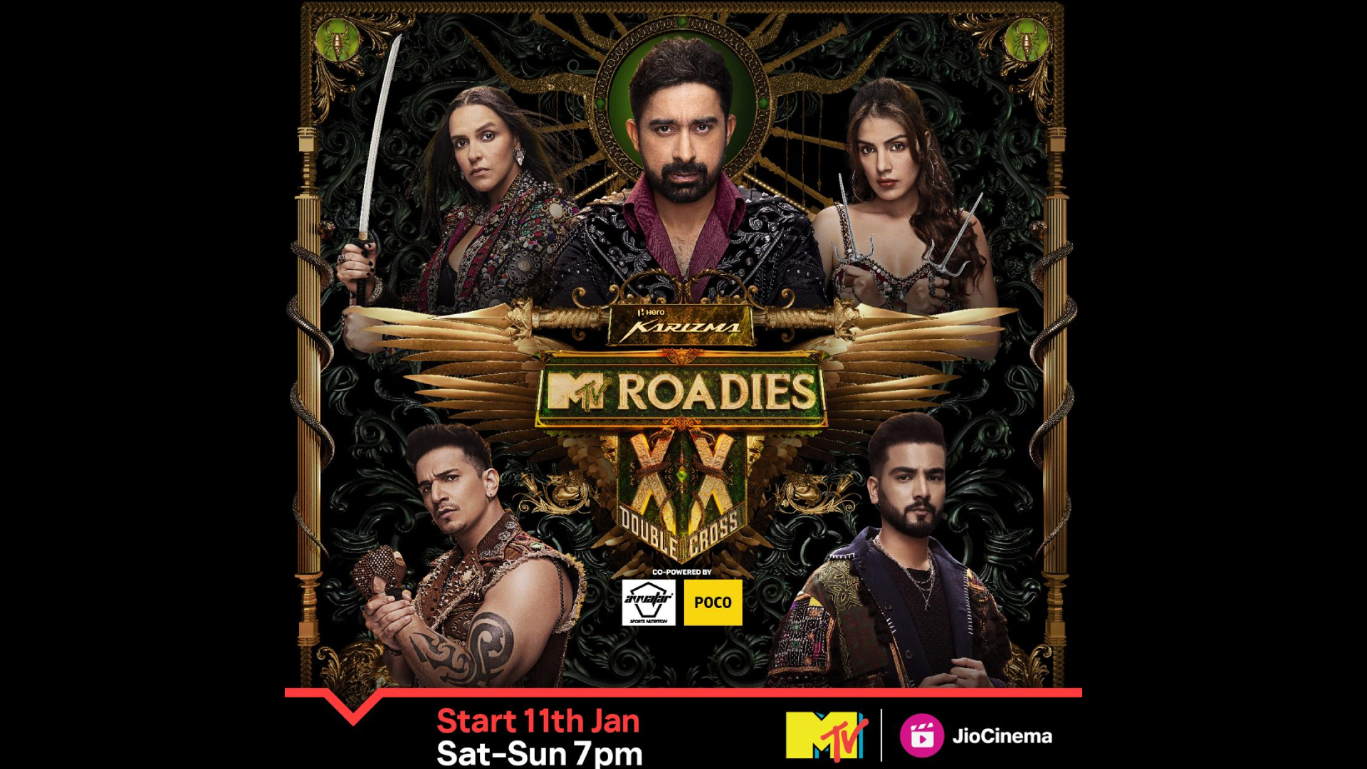 Celebrating 20 Iconic Years, MTV Roadies Double Cross Promises an Unrivalled New Season