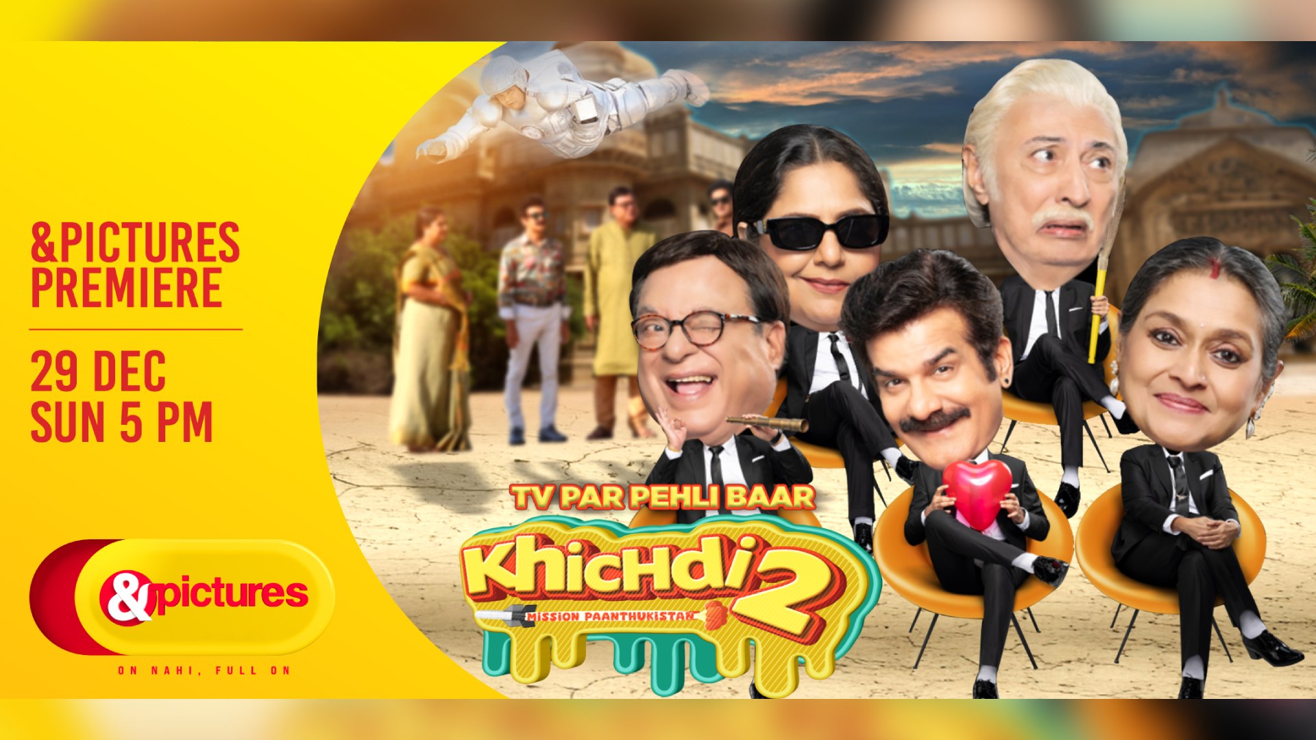 Wrap Up the Year with Fun, Family, and Fresh Vibes on &pictures with the Premiere of Khichdi 2!