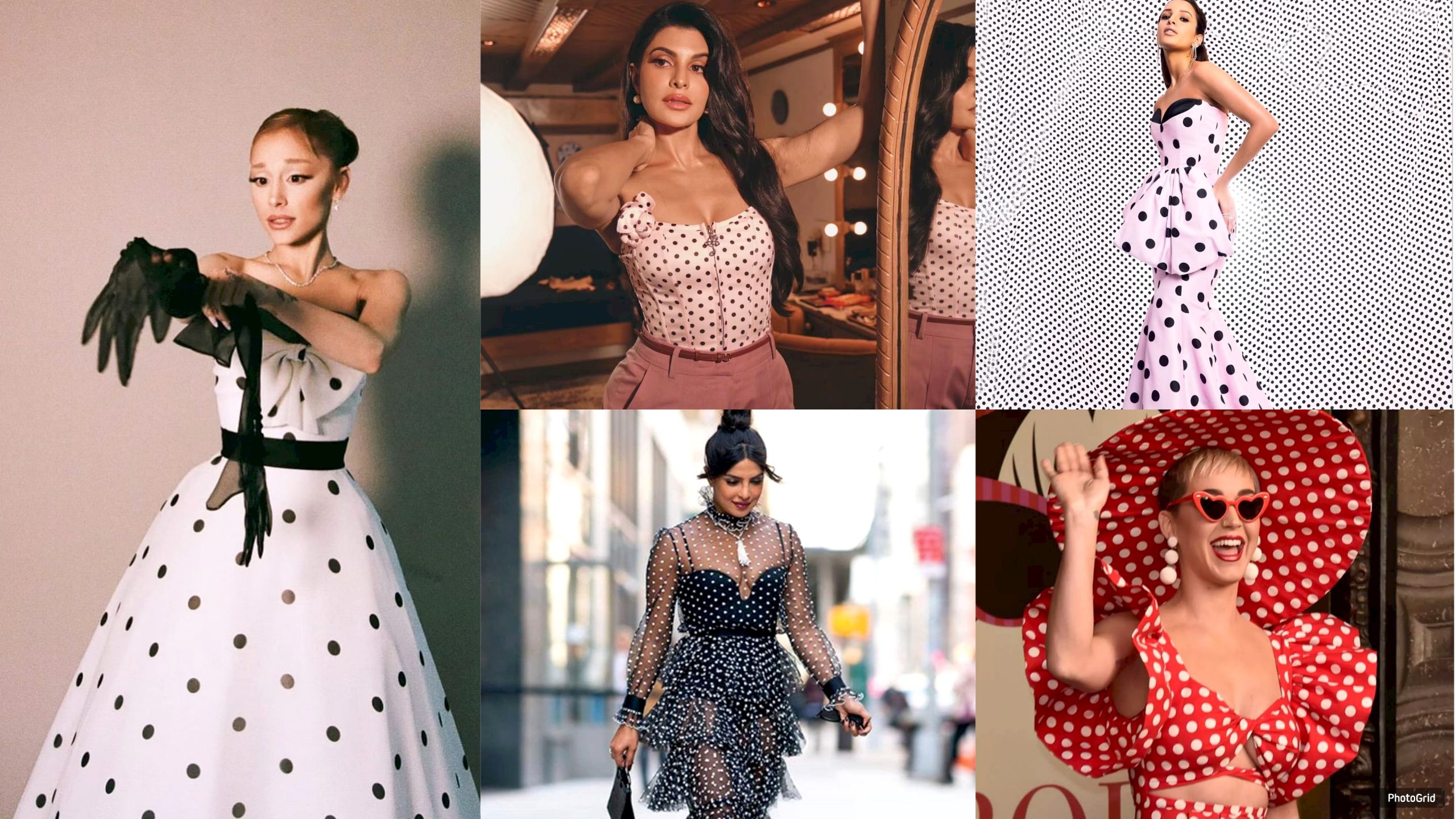 Polka flair ft. Triptii Dimri, Ariana Grande, Priyanka Chopra and others