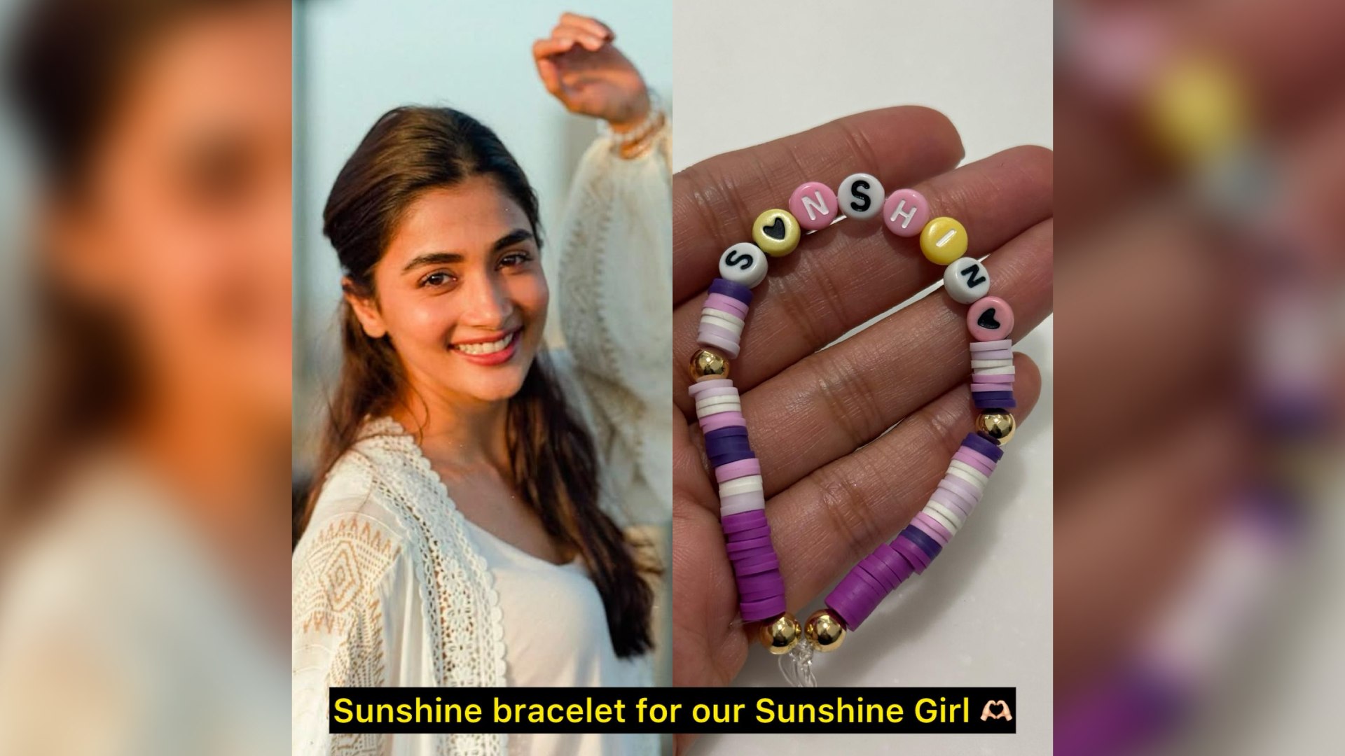 Pooja Hegde Receives a Bracelet With ‘Sunshine’ Written On It From a Little Fan, And It’s All Things Sweet!