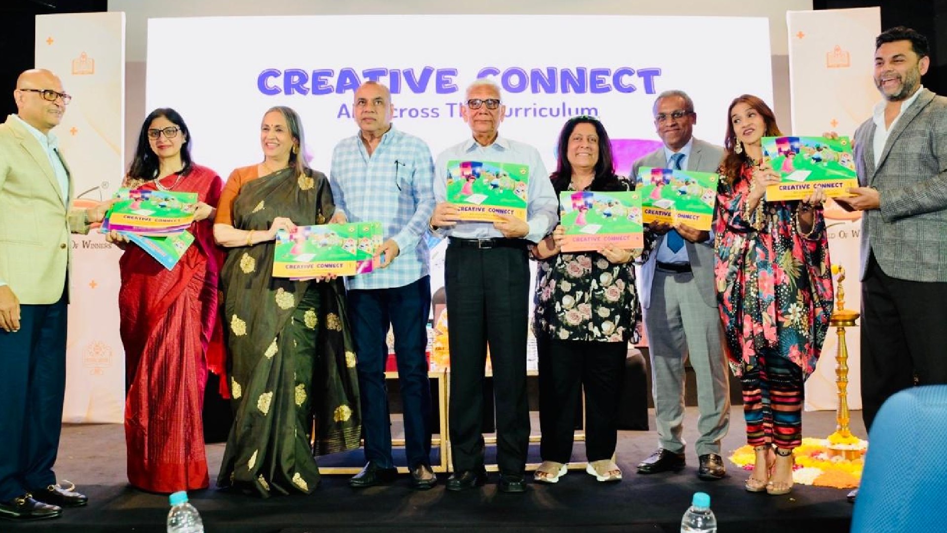 Paresh Rawal Supports the Launch of Creative Connect: Art Across the Curriculum by Dr. Swaroop Sampat Rawal & Chetana Education