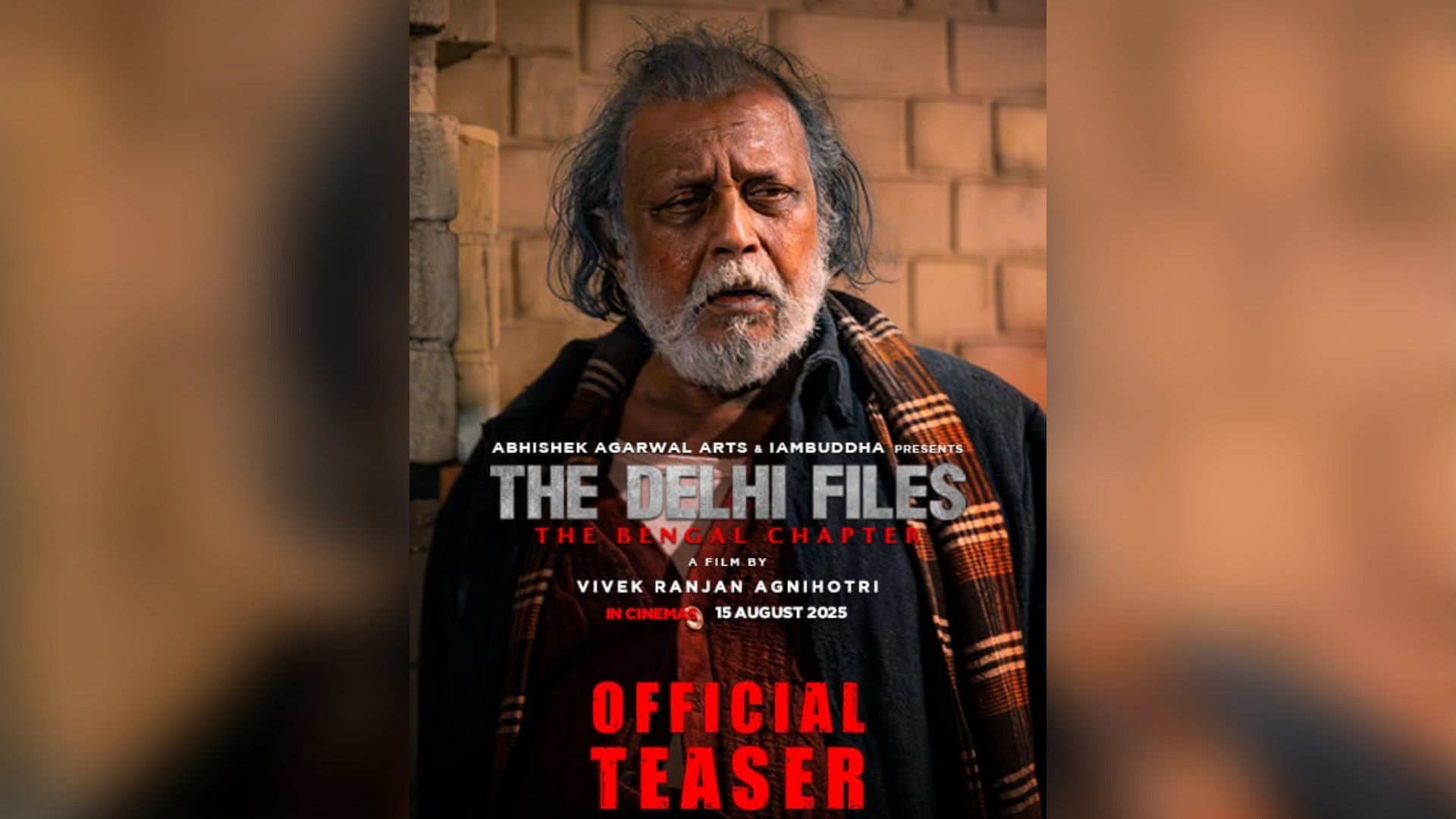 Mithun Chakraborty will stun you in the first power packed visual from Vivek Agnihotri’s directorial The Delhi Files:The Bengal Chapter