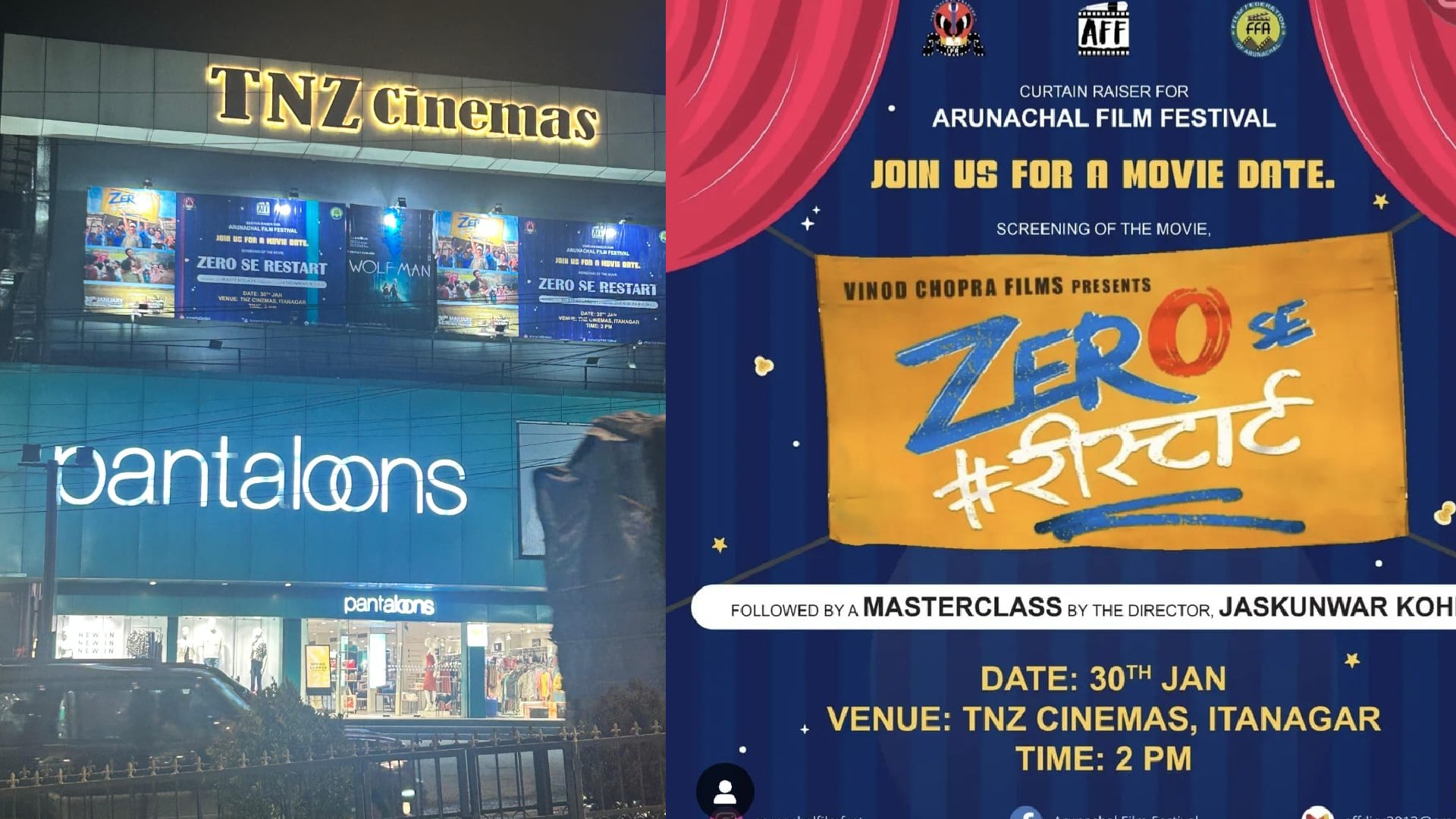 Zero Se Restart serves as the curtain raiser at the 10th edition of the Arunachal Film Festival