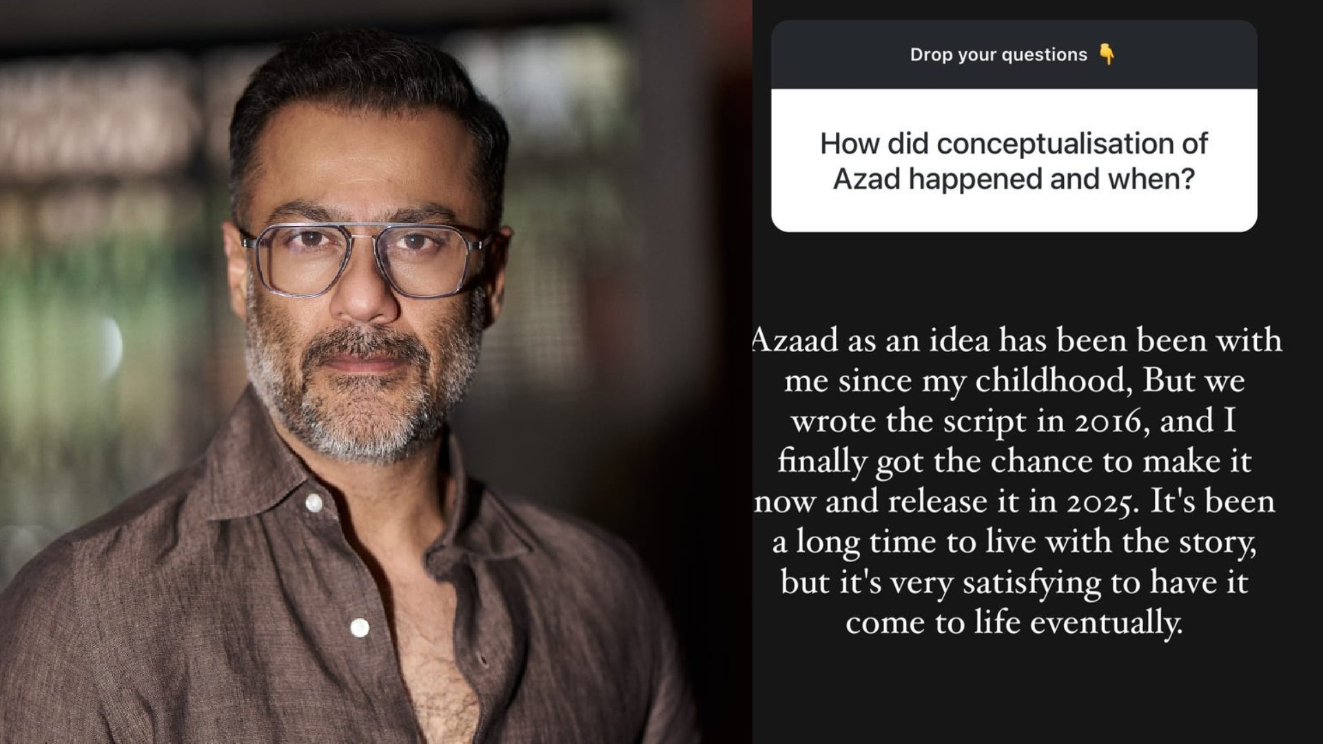 Azaad’ Director Abhishek Kapoor Opens Up About Conceptualising The Period Drama, REVEALS Writing The Script In 2016