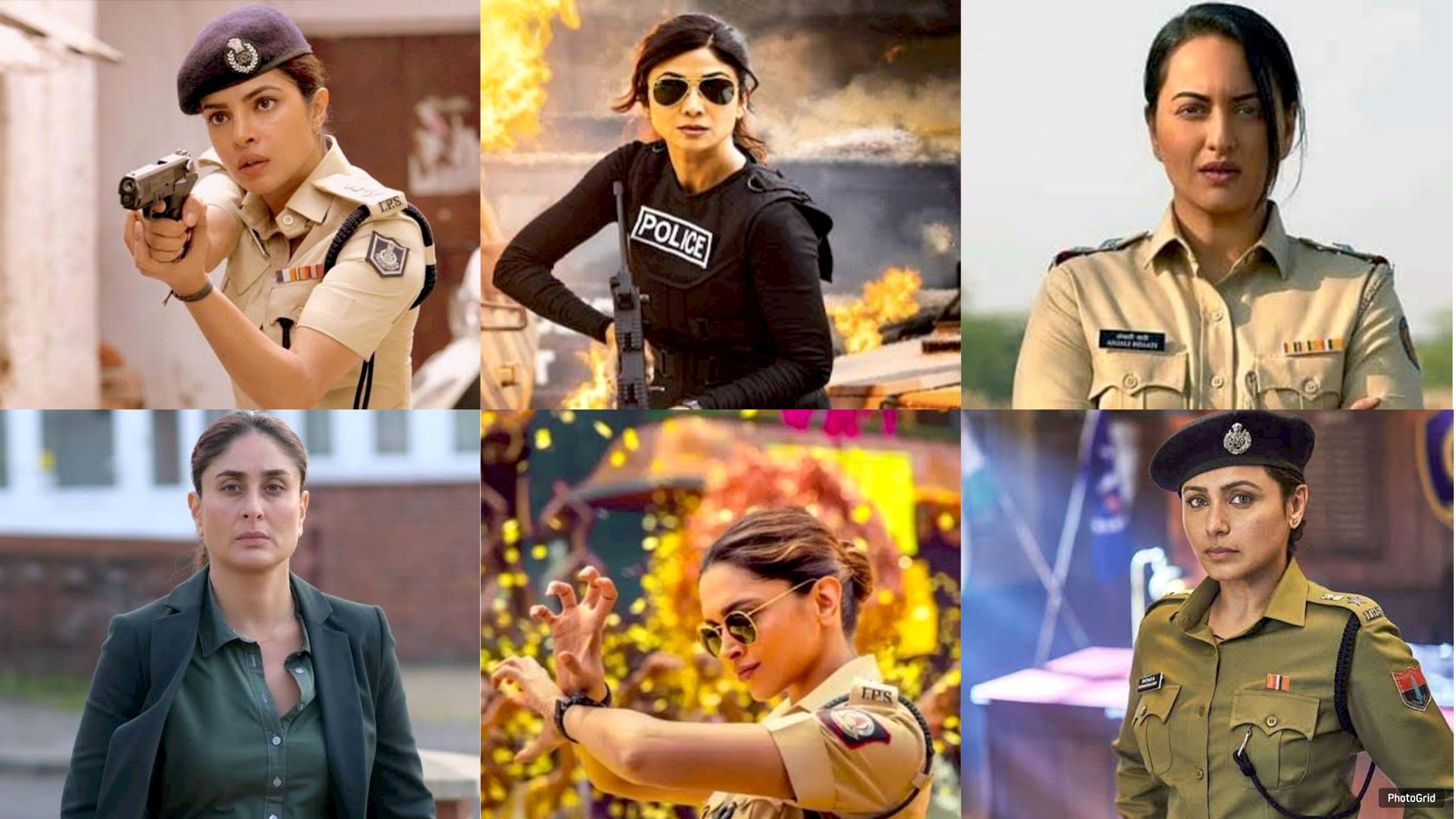 6 Iconic Cop Characters Played by Bollywood Divas Who Shined in Uniform