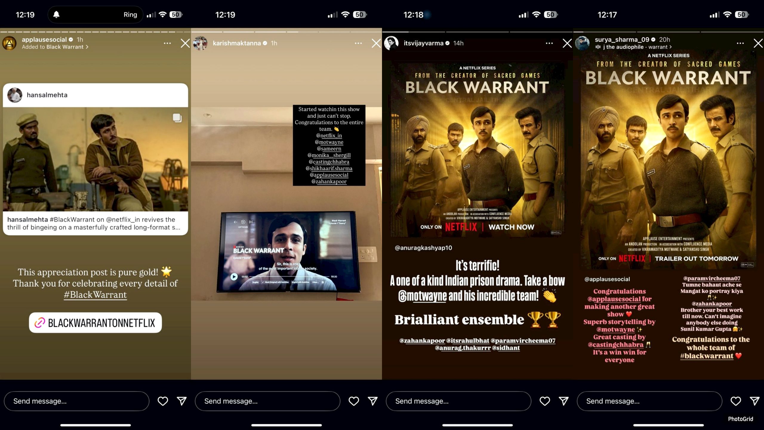 Black Warrant takes 2025 by Storm: Applause Entertainment’s bold storytelling earns Bollywood’s Applause