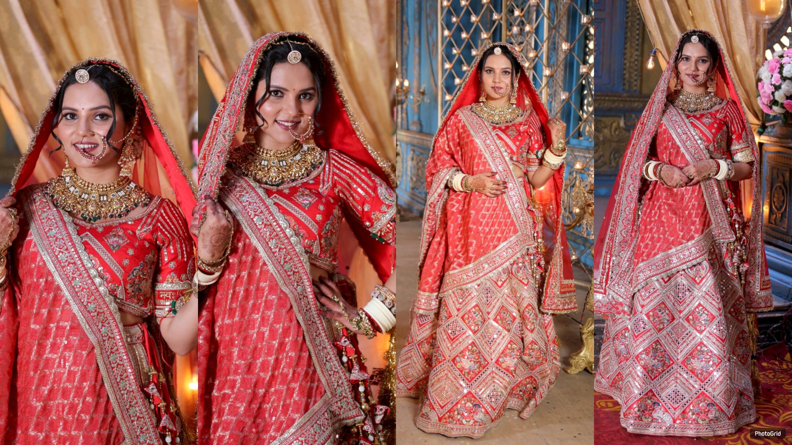 Priya Thakur stuns fans in a jaw-droppingly gorgeous 16 kg bridal outfit for Zee TV’s Vasudha