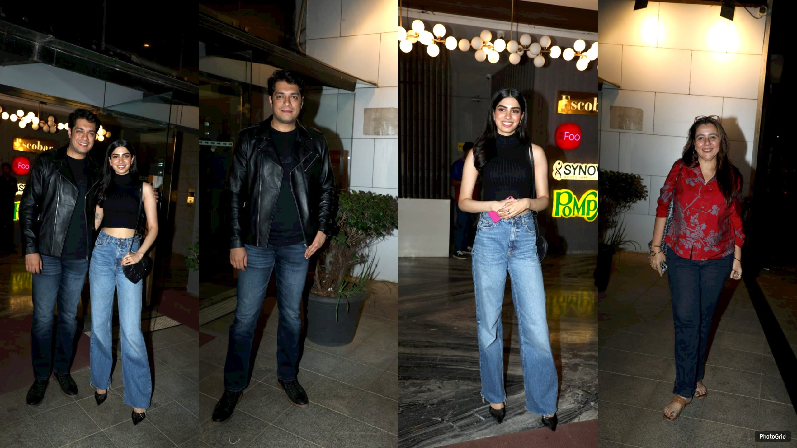 Junaid Khan, Khushi Kapoor and the Loveyapa team joined the wrap up party!