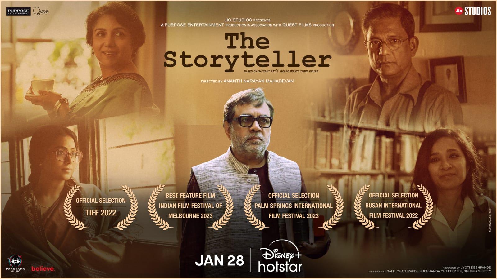 Disney+ Hotstar presents the magic of storytelling with ‘The Storyteller’ based on Satyajit Ray’s iconic short story