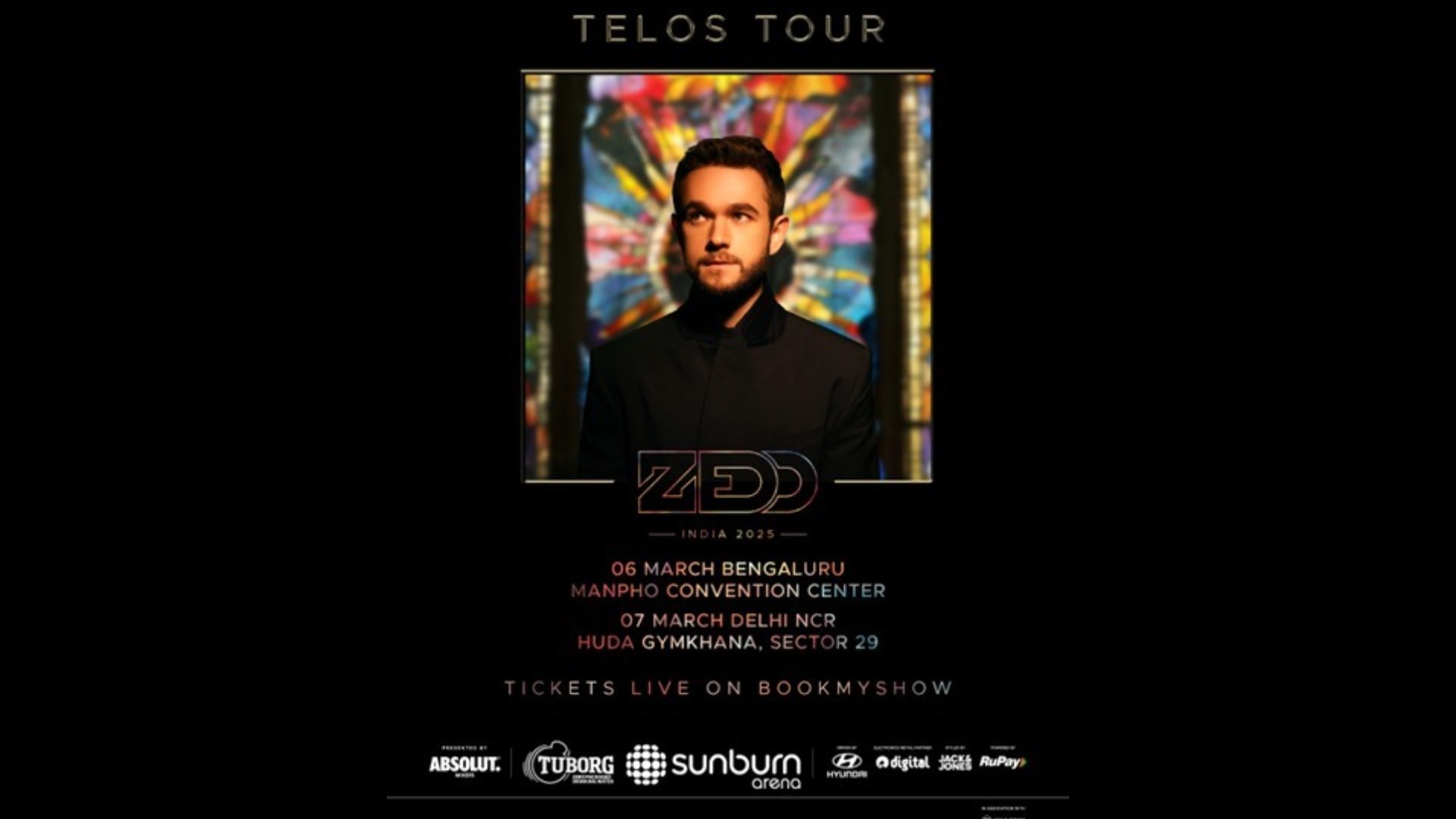 Zedd to Light Up Sunburn Arena with Telos Tour in Bengaluru and Delhi-NCR!