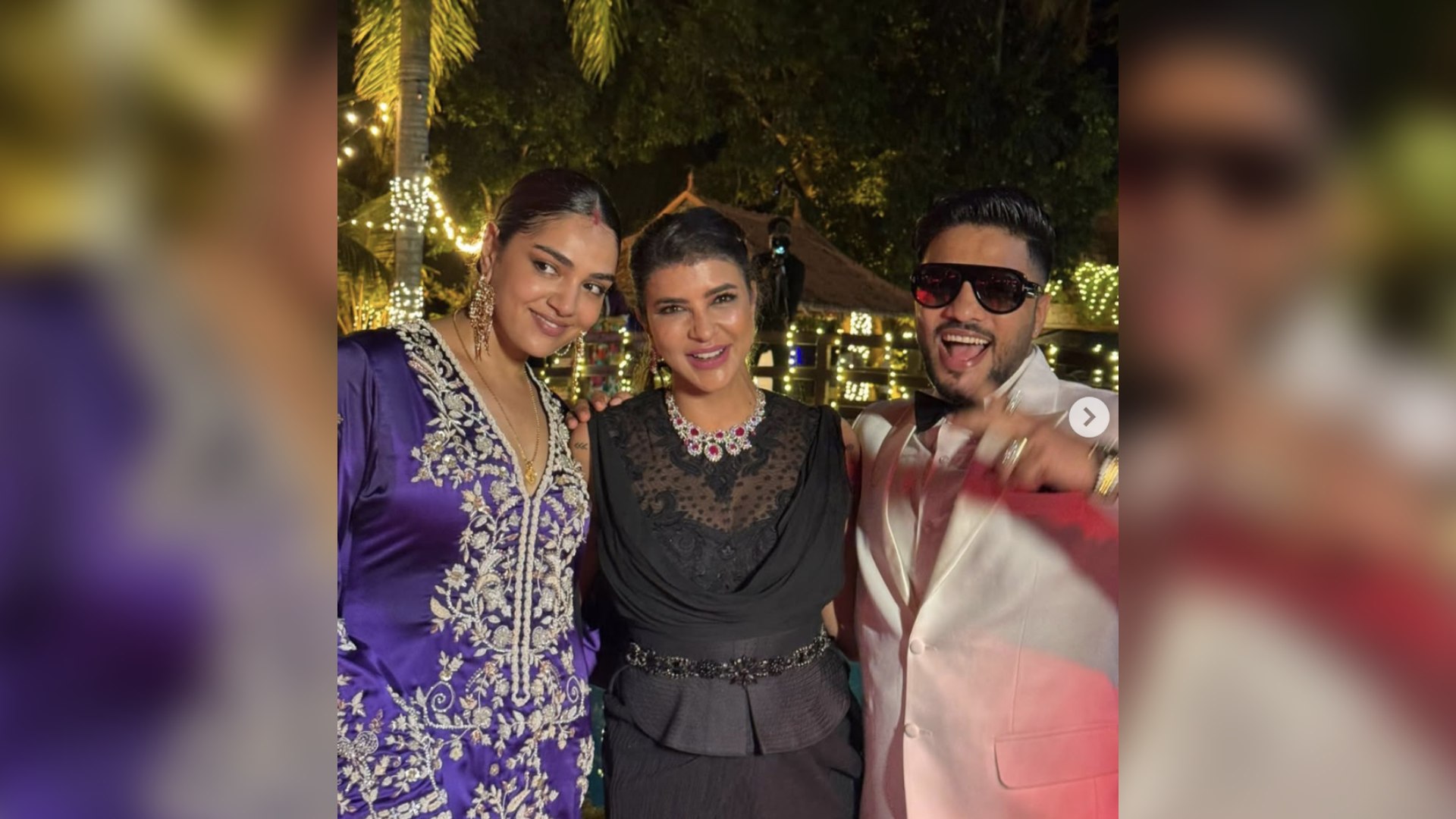 Lakshmi Manchu attends rapper Raftaar’s wedding, celebration moments from the gala occasion go viral on the internet!