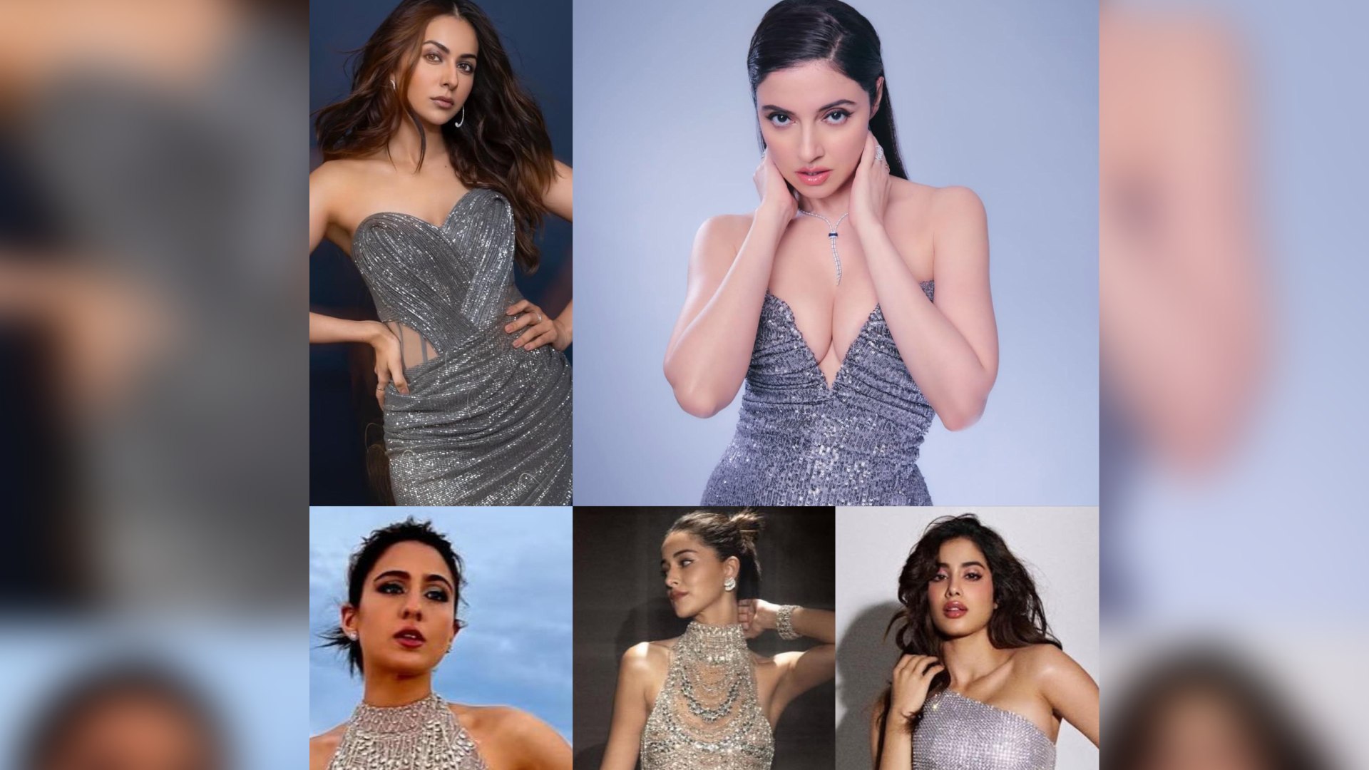 Divya Khossla to Janhvi Kapoor: TOP 5 Actresses Who Dazzled in Silver Shimmery Outfits