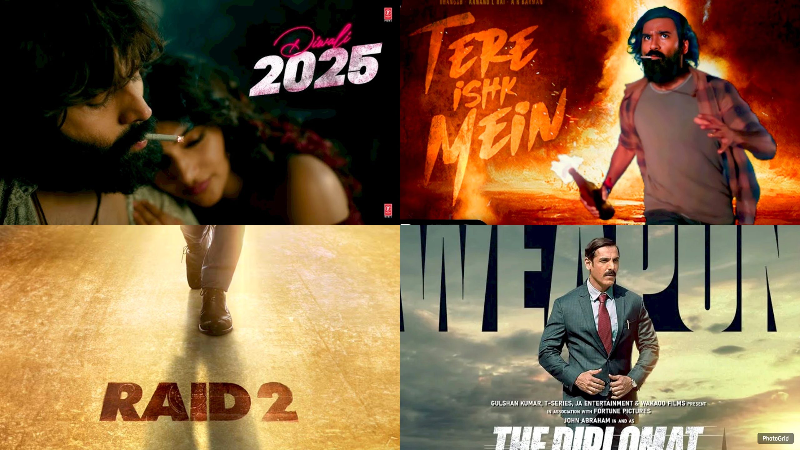 Epic Bollywood Lineup: Must-Watch Movies of 2025 Starring John Abraham, Salman Khan, and Ajay Devgn.