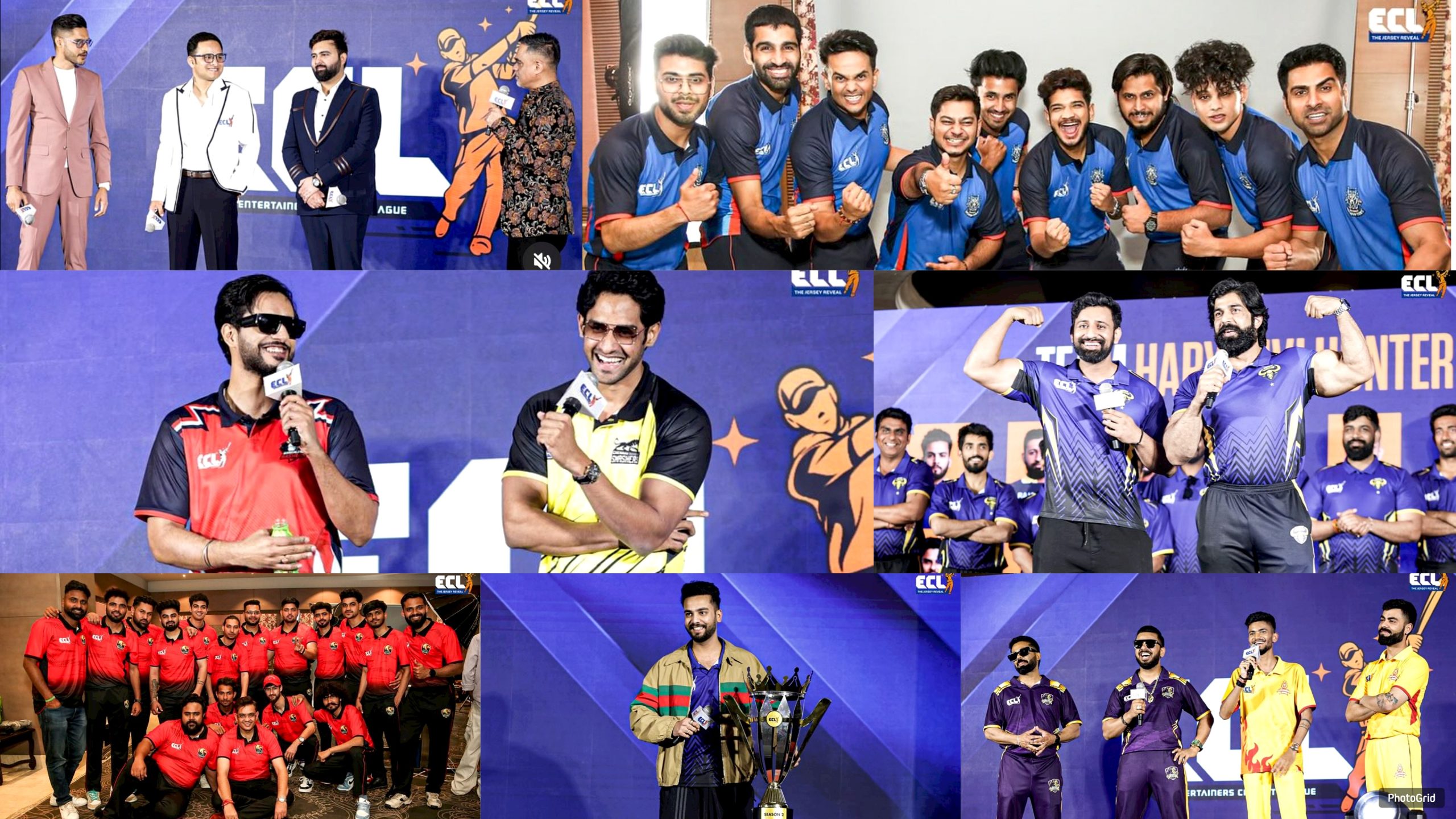 Entertainers Cricket League Season 2 Kicks Off in Style with a High-Energy Jersey Unveil in Delhi